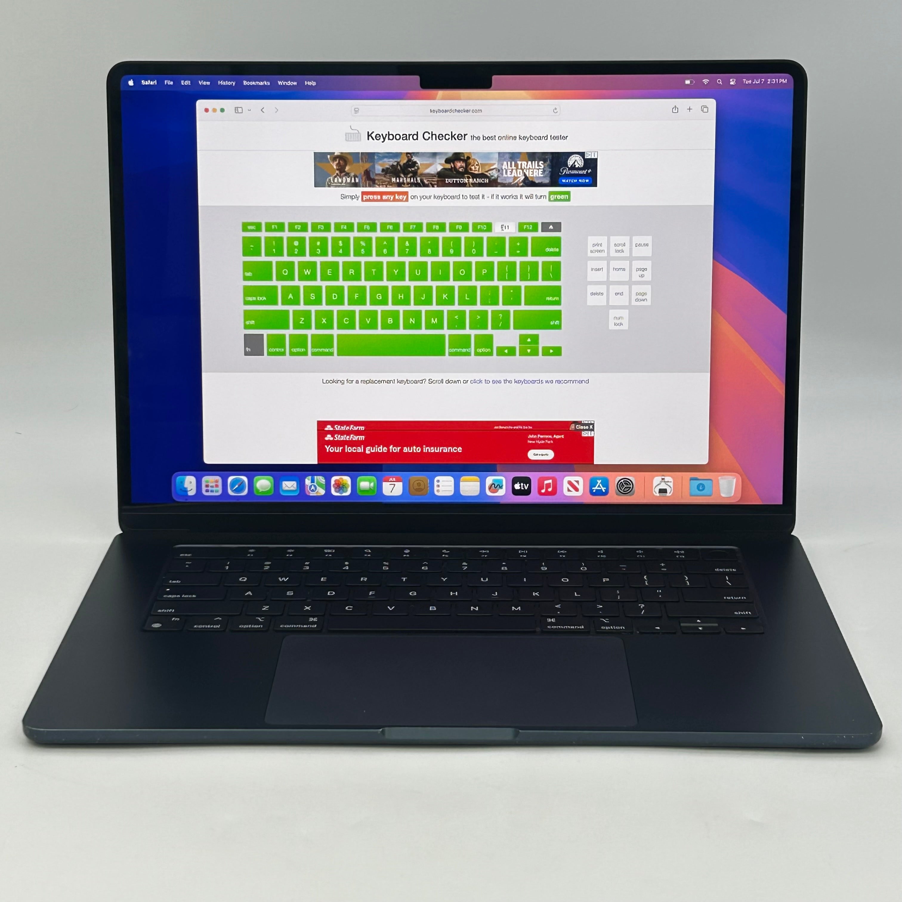 Apple MacBook Air 15" M2 10C GPU 3.5GHz 8GB RAM 256GB SSD A2941 89% BH