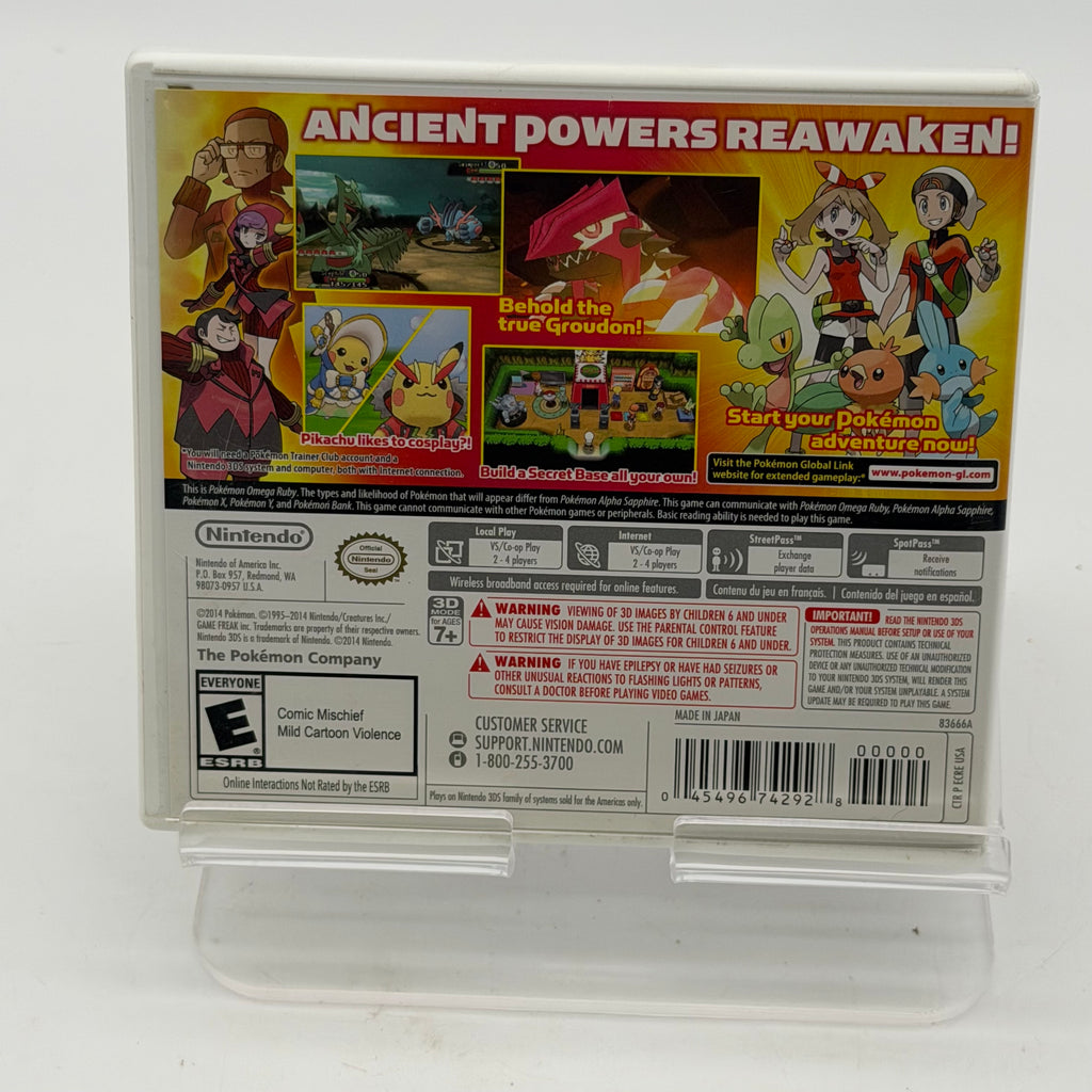 Pokémon Omega Ruby (Nintendo 3DS Game, 2019) - Authentic & Tested!