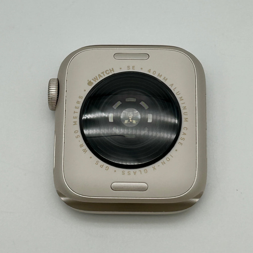 GPS Only Apple Watch SE 3 40MM Starlight Aluminum Starlight Sport Band
