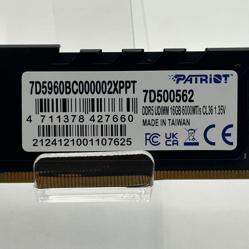 Patriot (1x16GB) DDR5 PC5-48000 6000MHz
