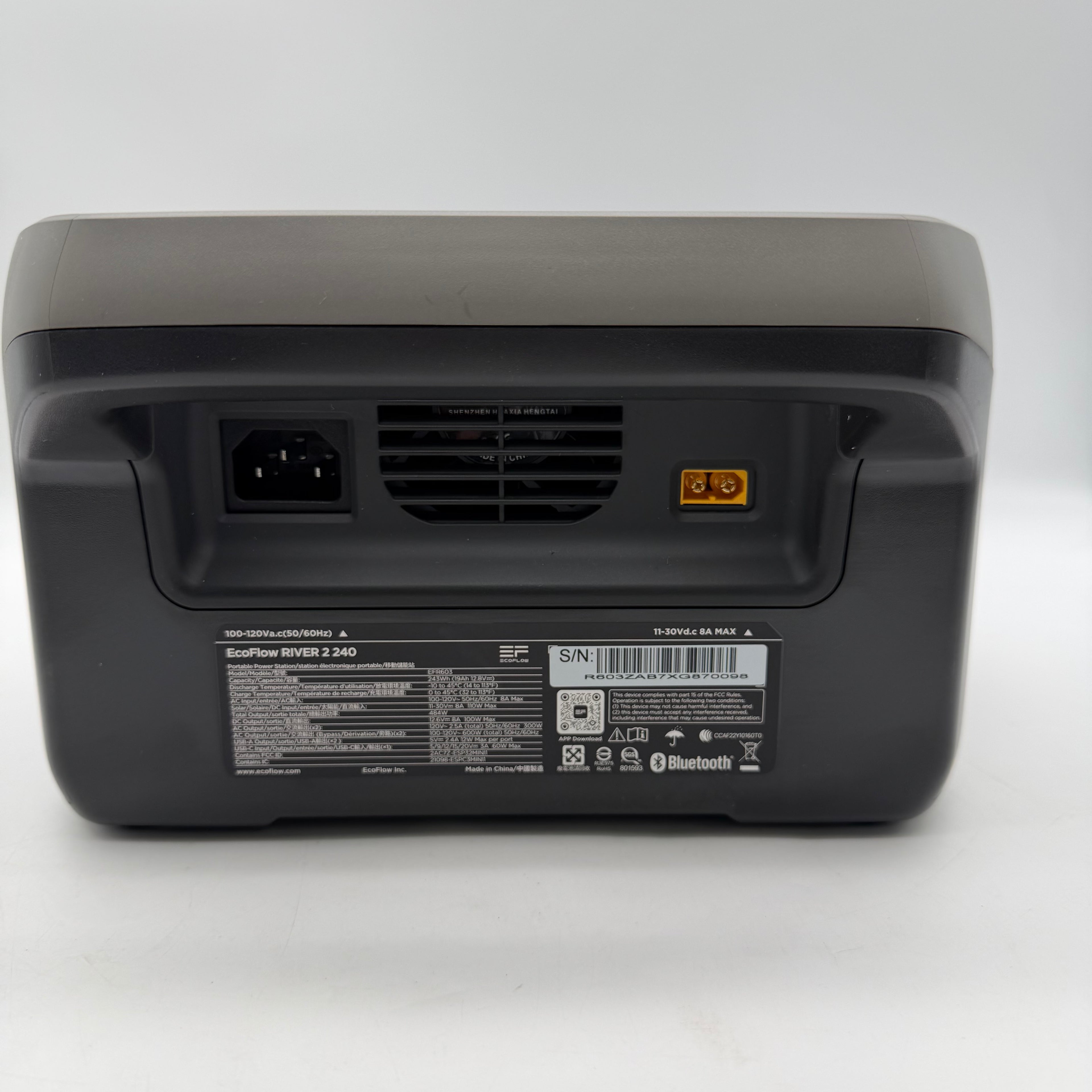 EcoFlow RIVER 2 240 Portable Power Station EFR603 - Tested