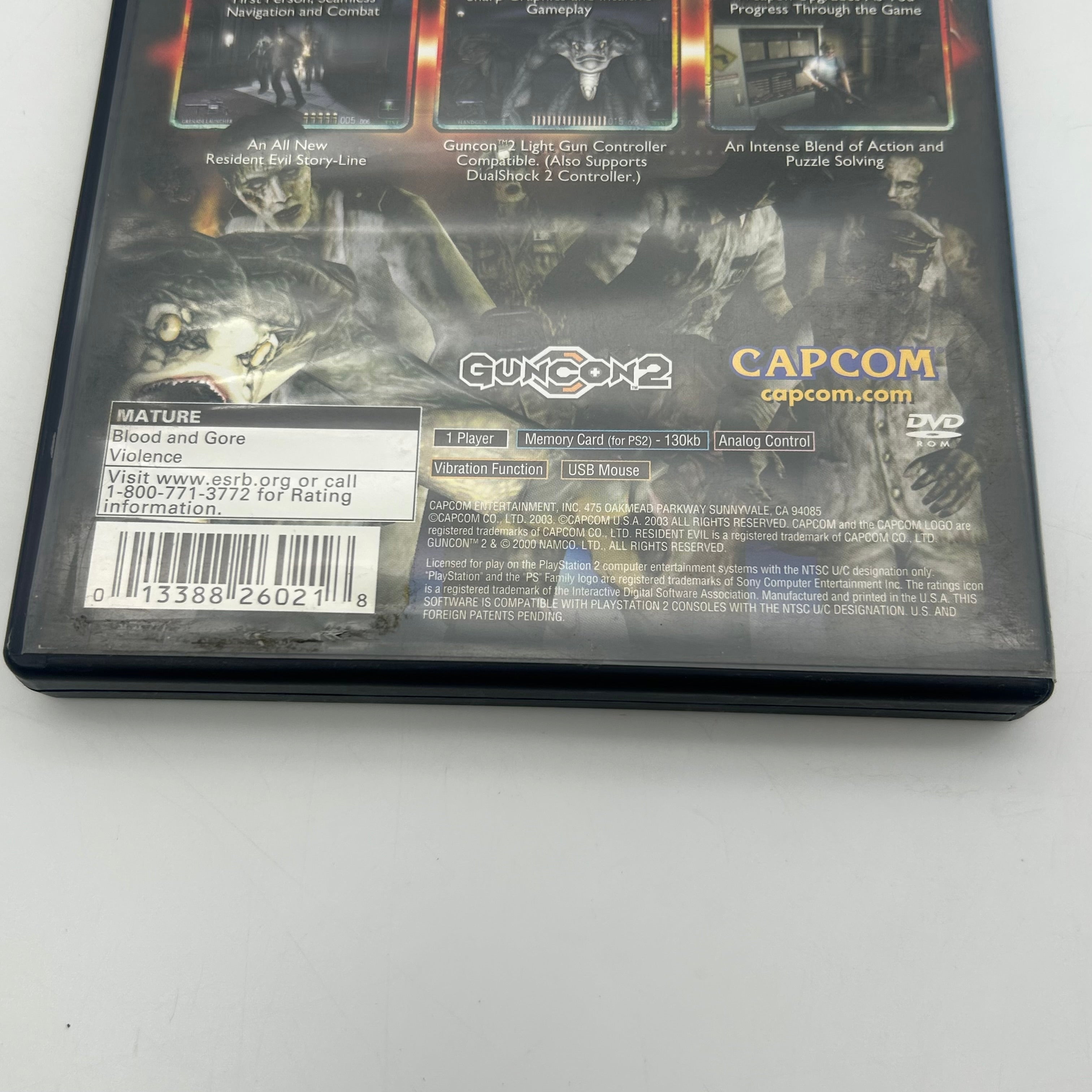 Resident Evil Dead Aim PlayStation 2 w/ Manual + Case
