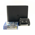Sony PlayStation 4 PS4 Slim Console CUH-2015A 500GB Bundle - Tested