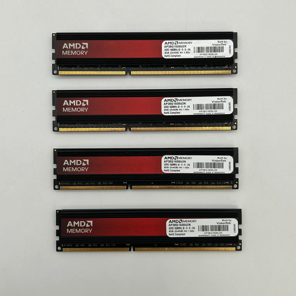 AMD 16GB (4x4GB) Performance Edition DDR3 1600MHz RAM AP38G1608U2K