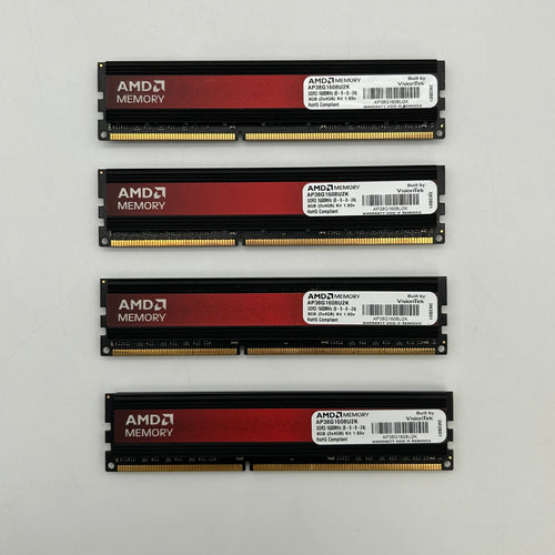 AMD 16GB (4x4GB) Performance Edition DDR3 1600MHz RAM AP38G1608U2K