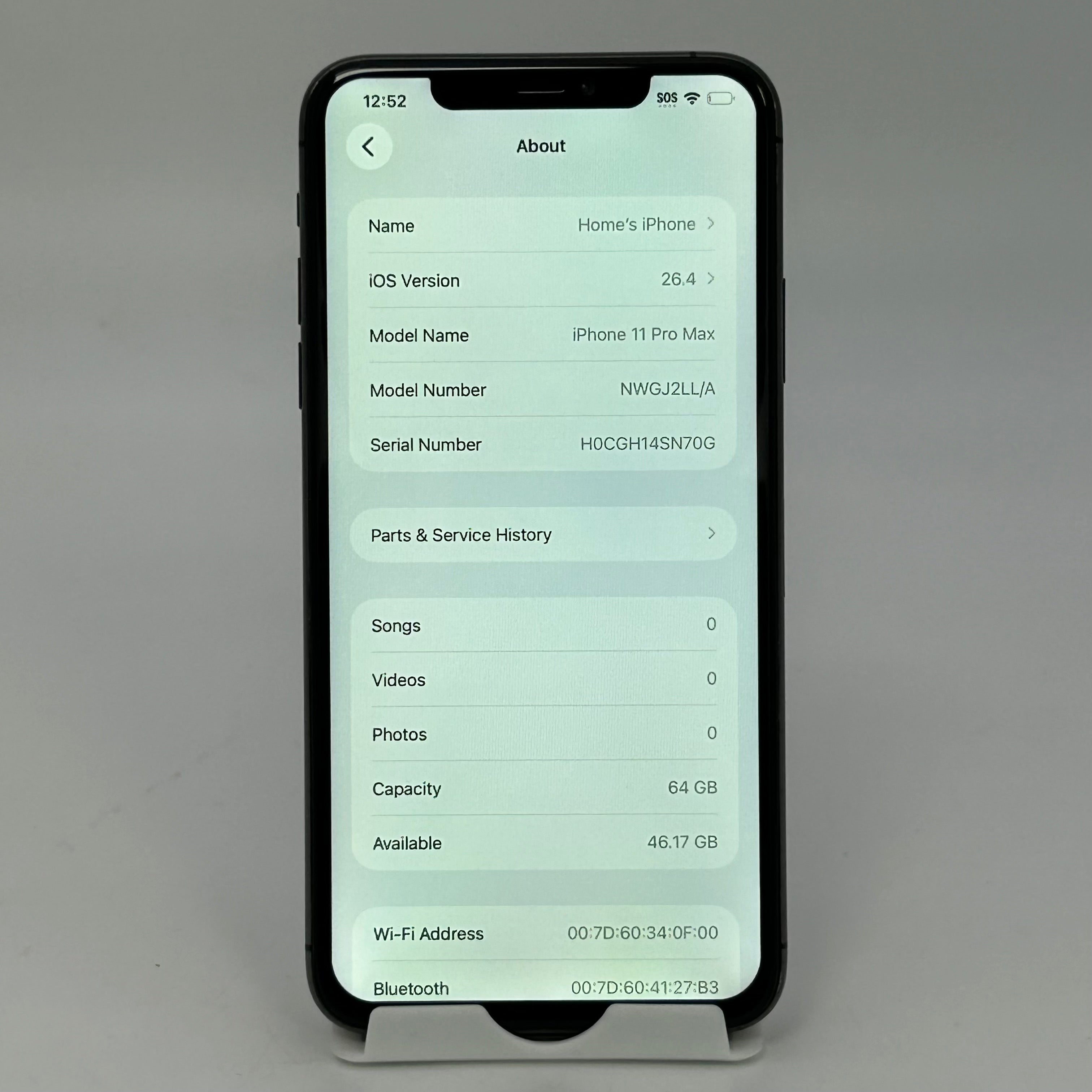 Apple iPhone 11 Pro Max 64GB Midnight Green A2161 NWGJ2LL/A (Sprint)