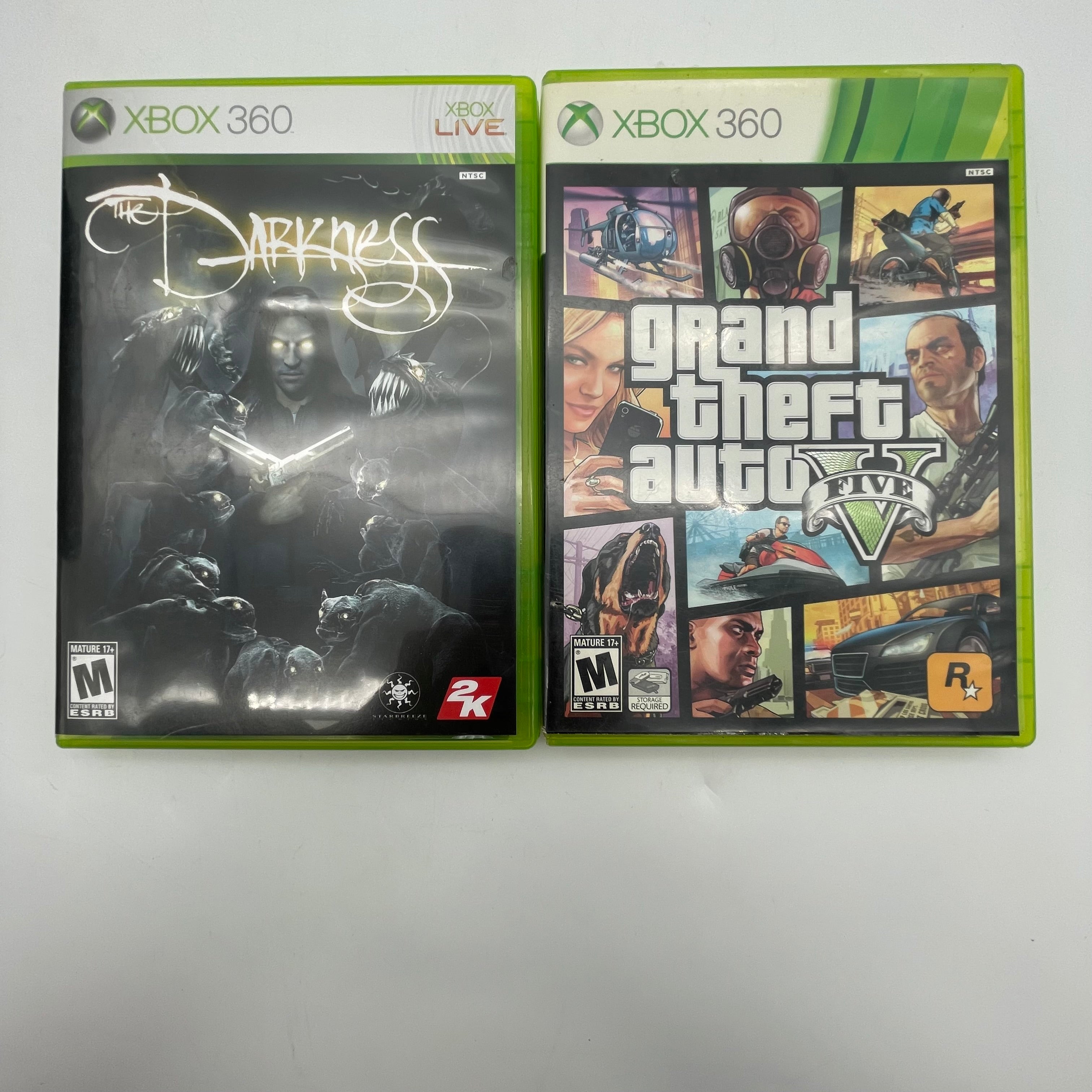 Microsoft Xbox 360 S 1439 500GB Bundle w/ Games And Controller