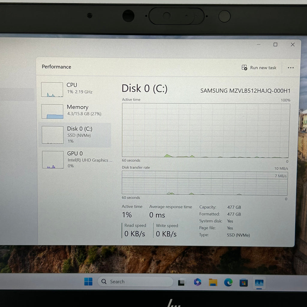 HP EliteBook 840 G6 14-inch Intel Core i7-8665U 16GB 512GB SSD Windows 11 Pro Laptop