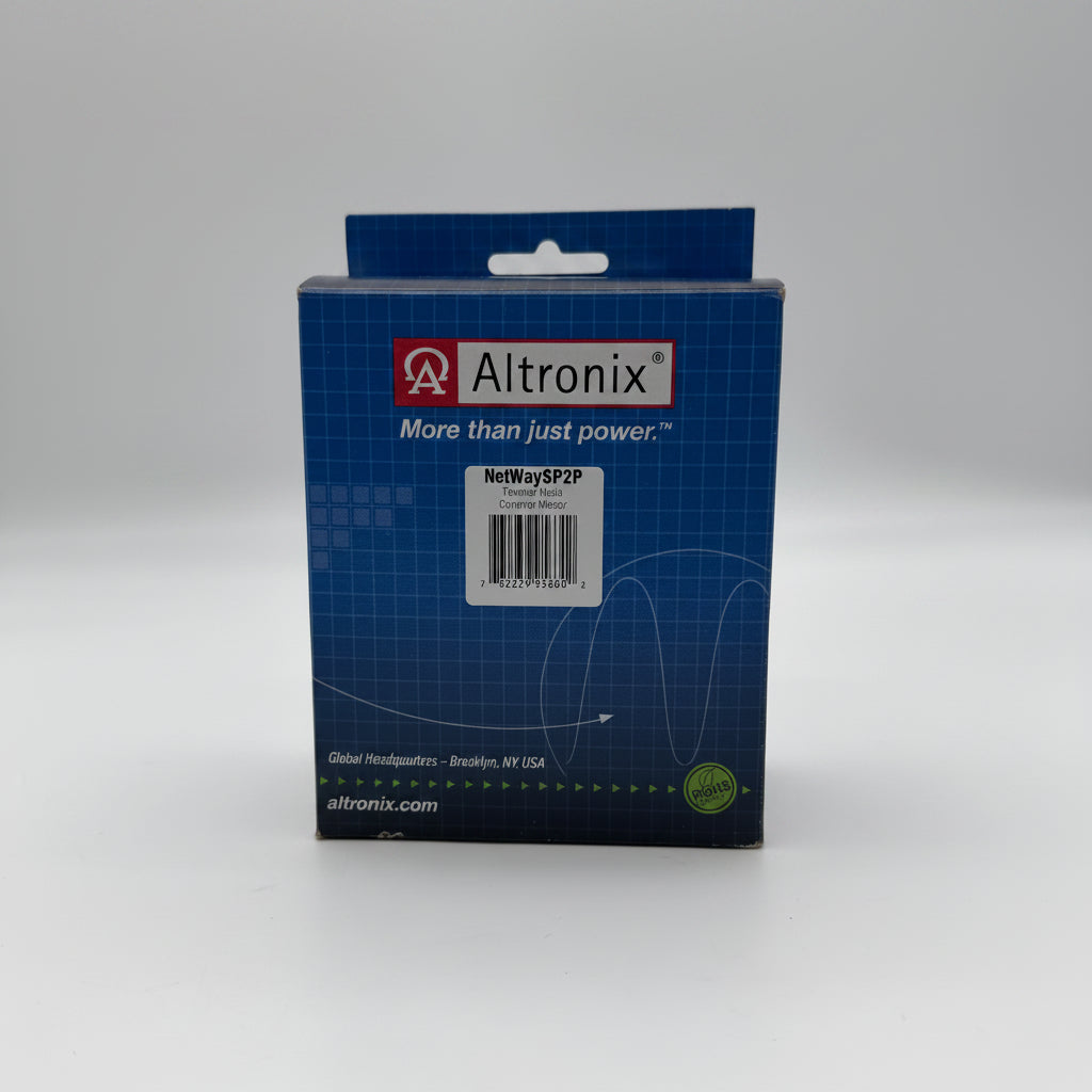 Altronix Netway SP2P Powered Media Converter/Injector