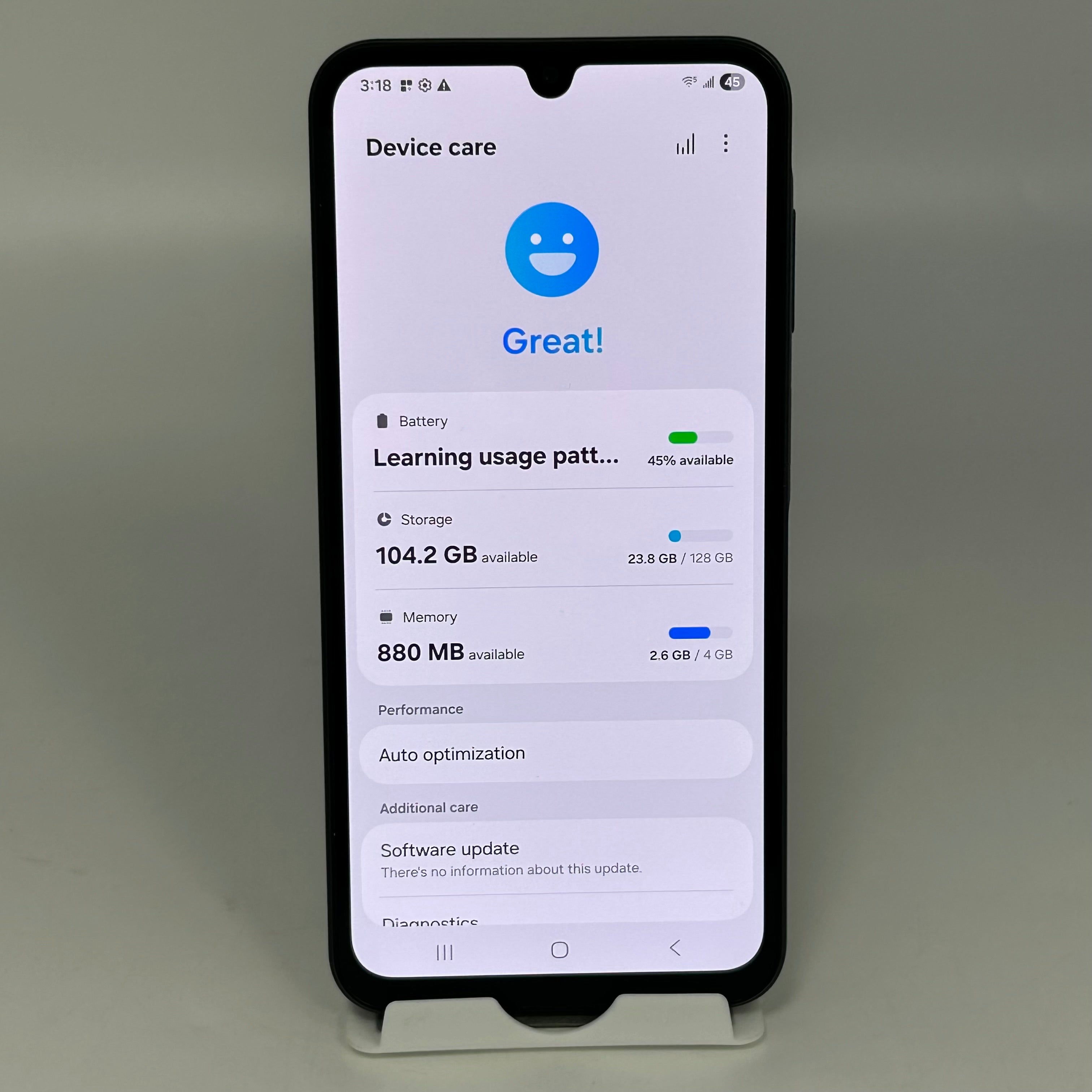 Samsung Galaxy A15 5G 128GB Blue Black SM-A156U (AT&T) Fully Functional