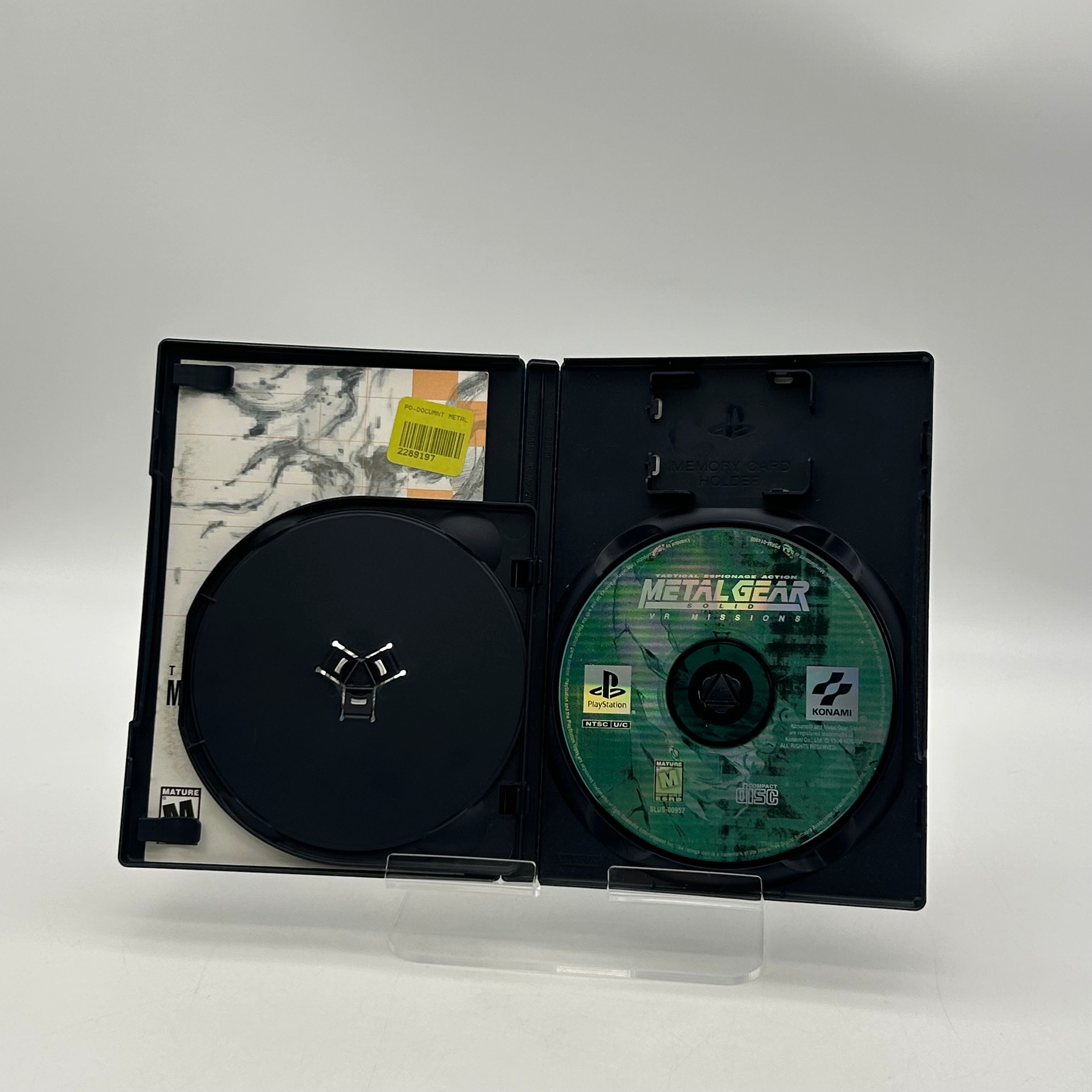 The Documents Of Metal Gear Solid 2 PS2 w/ Manual & Case