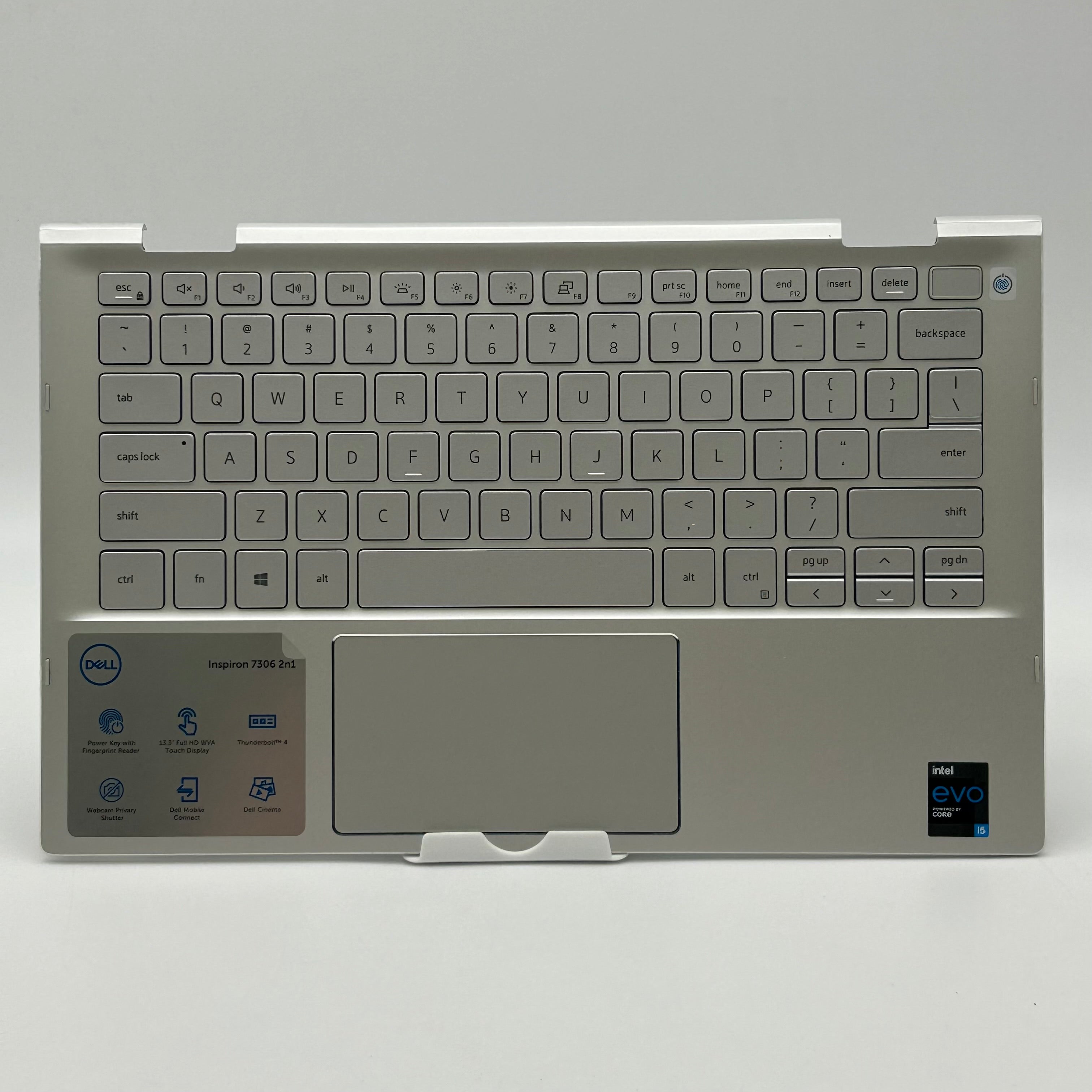 Dell Inspiron 7306 Computer Repair Parts Silver For Parts Motherboard 7C0W463