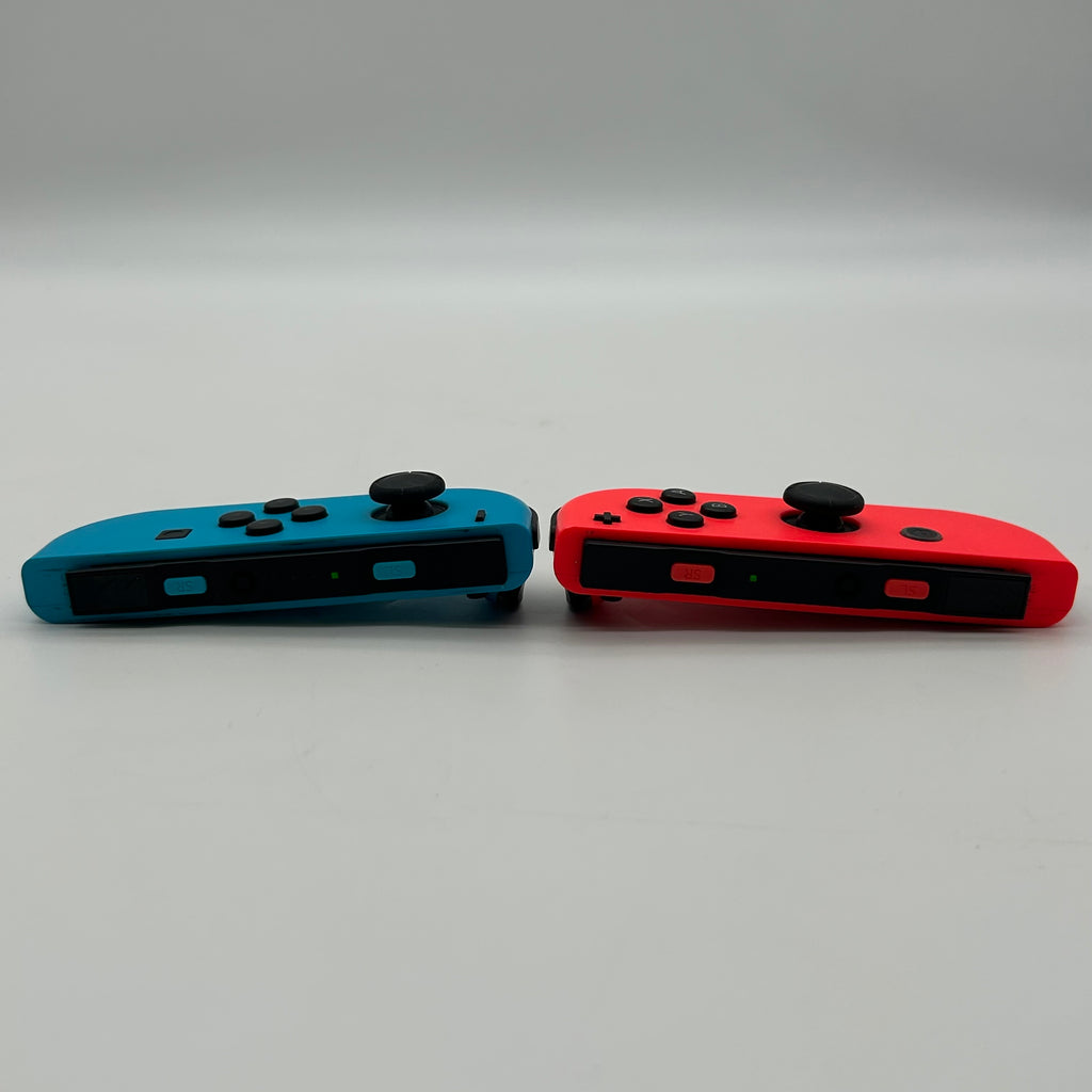 Nintendo Switch HAC-001(-01) - Neon Red/Neon Blue 32GB Handheld Black Console Set