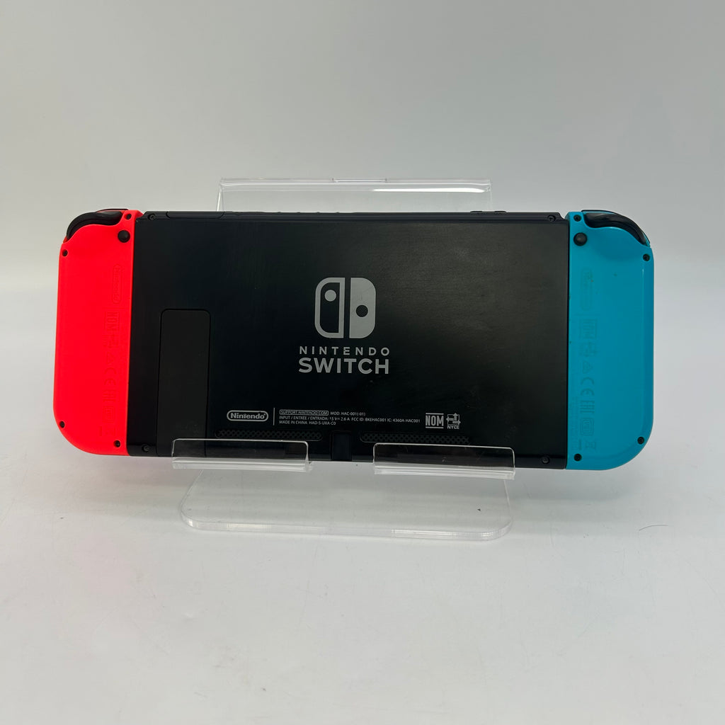 Nintendo Switch HAC-001-01 2019 Black 32GB Console with Joy-Cons, Power Cable, and Included Games
