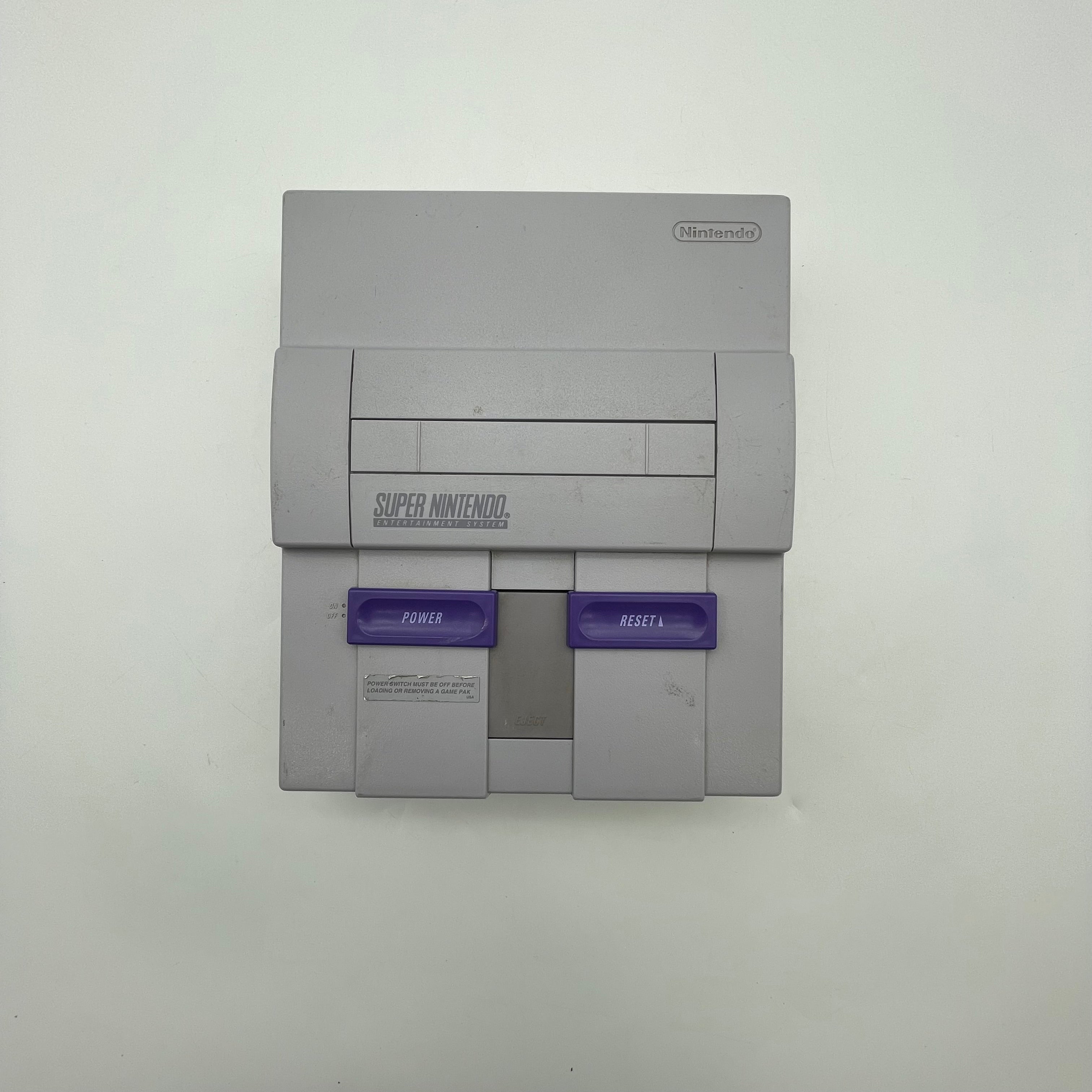 Super Nintendo SNES Console Only SNS-001 Untested For Parts/Repair