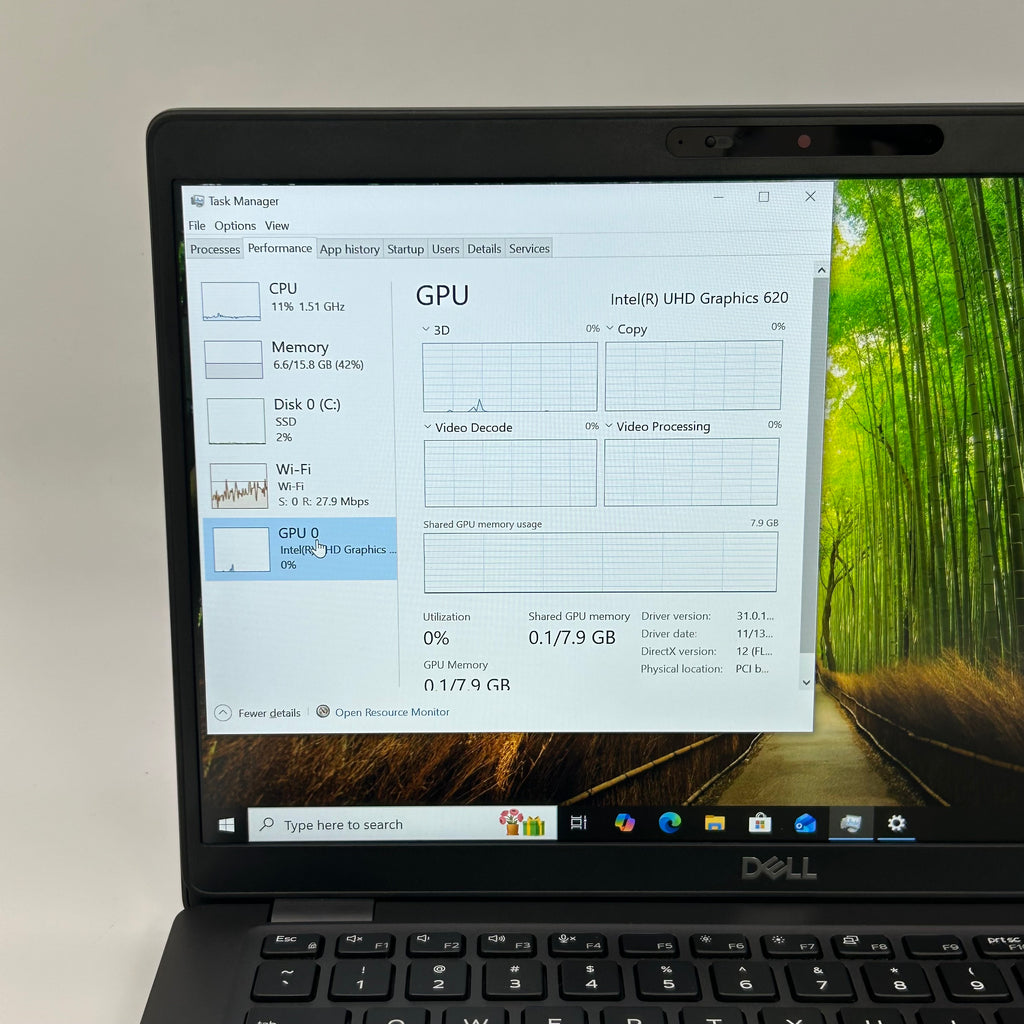 Dell Latitude 5400 14-inch Laptop i5-8365U 16GB RAM 256GB SSD