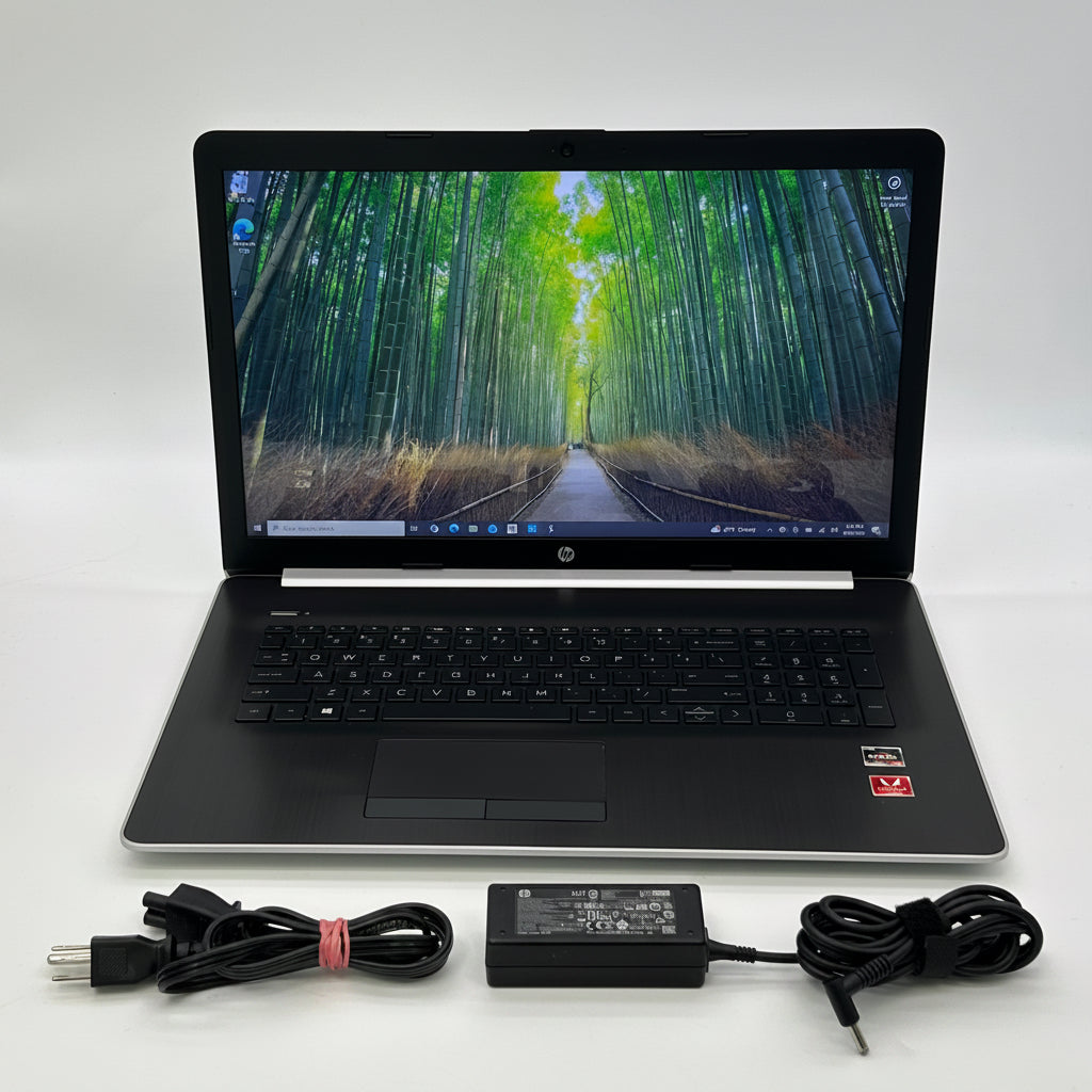 HP Laptop 17-ca0011ds 17.3-inch AMD Ryzen 3 2300U 8GB RAM 1TB HDD Gray
