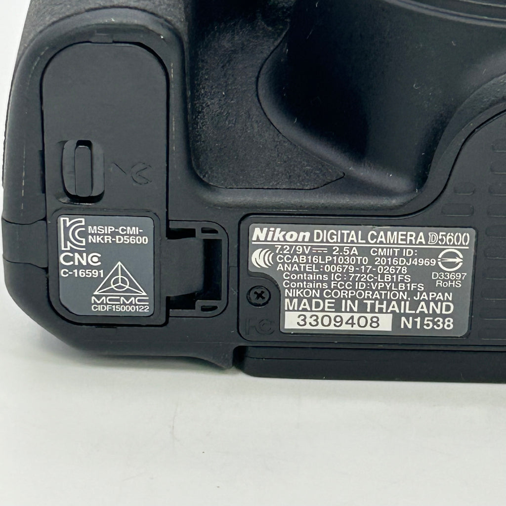 Nikon D5600 Digital SLR Camera With AF-P DX NIKKOR 18-55mm f/3.5-5.6G VR Lens