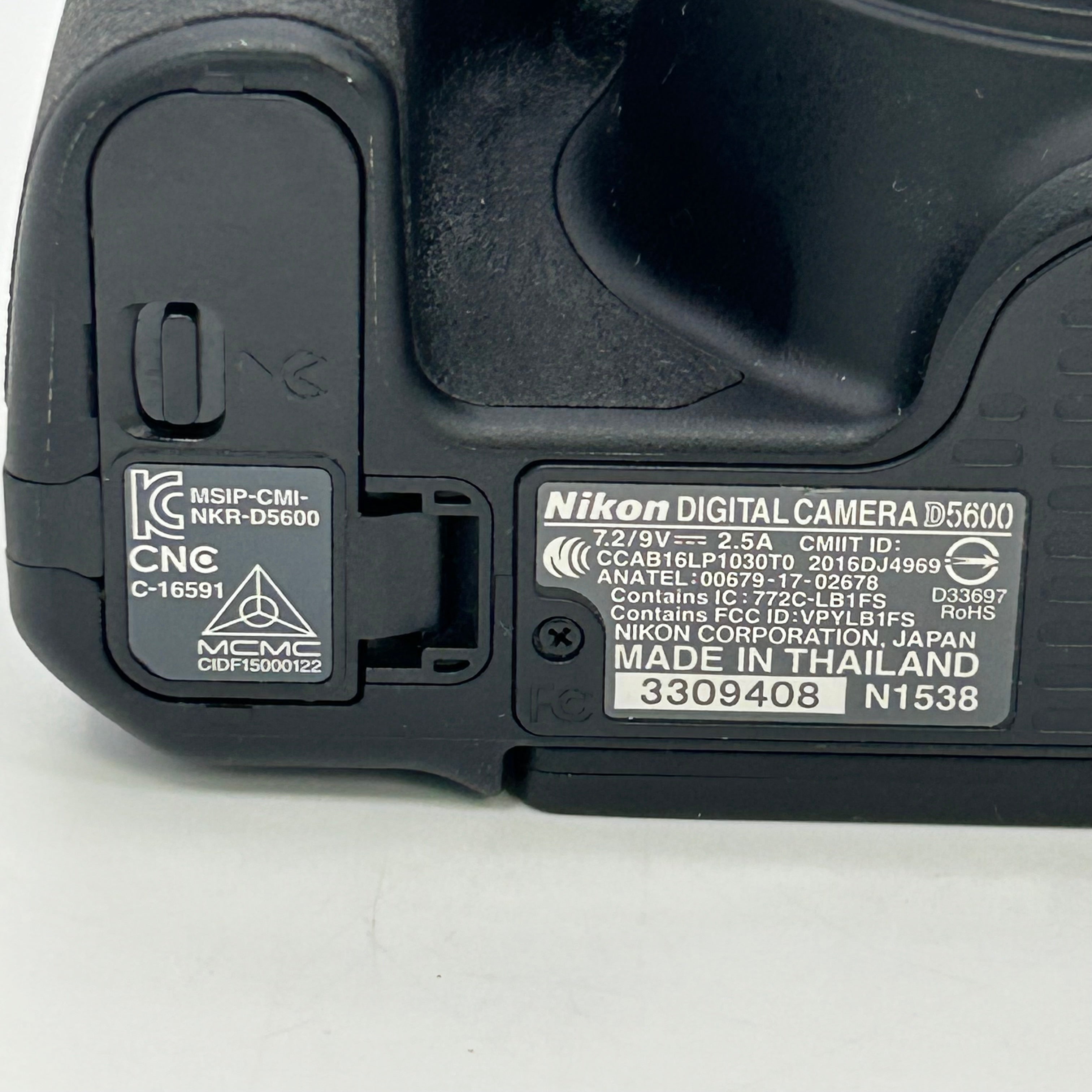 Nikon D5600 Digital SLR Camera With AF-P DX NIKKOR 18-55mm f/3.5-5.6G VR Lens