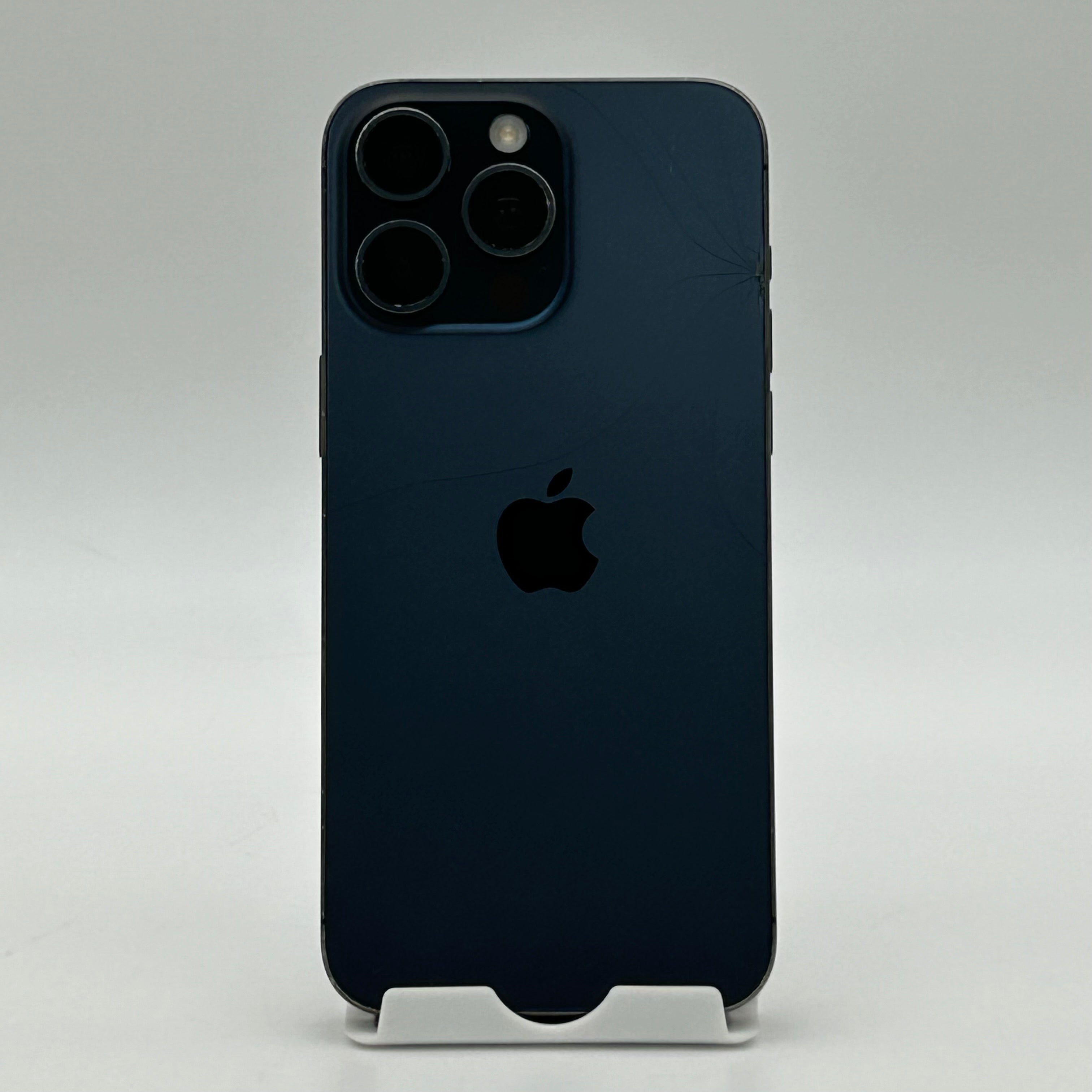 Unlocked Apple iPhone 15 Pro Max - 1TB Blue Titanium - Crack Back - 86% Batt