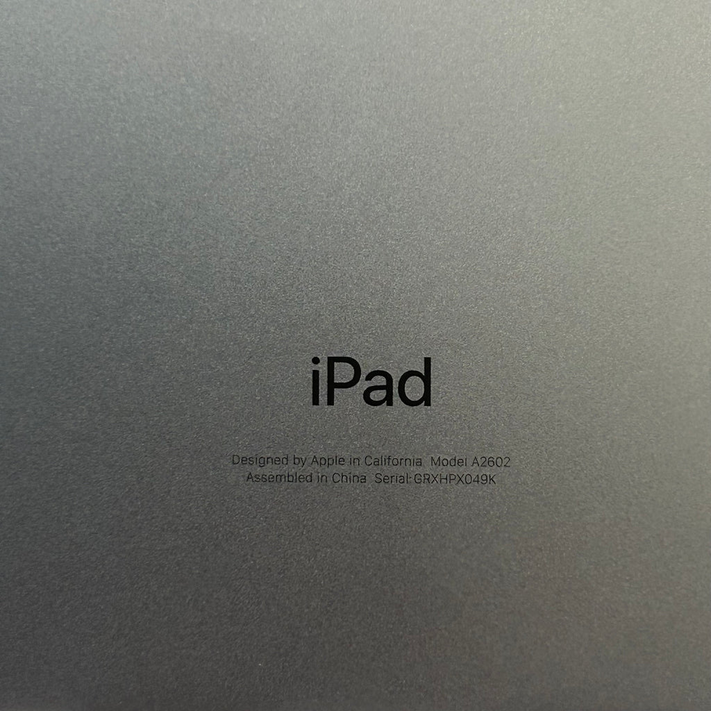 Apple iPad (9th Generation) A2602 64 GB, Wi-Fi, 10.2 in - Space Gray