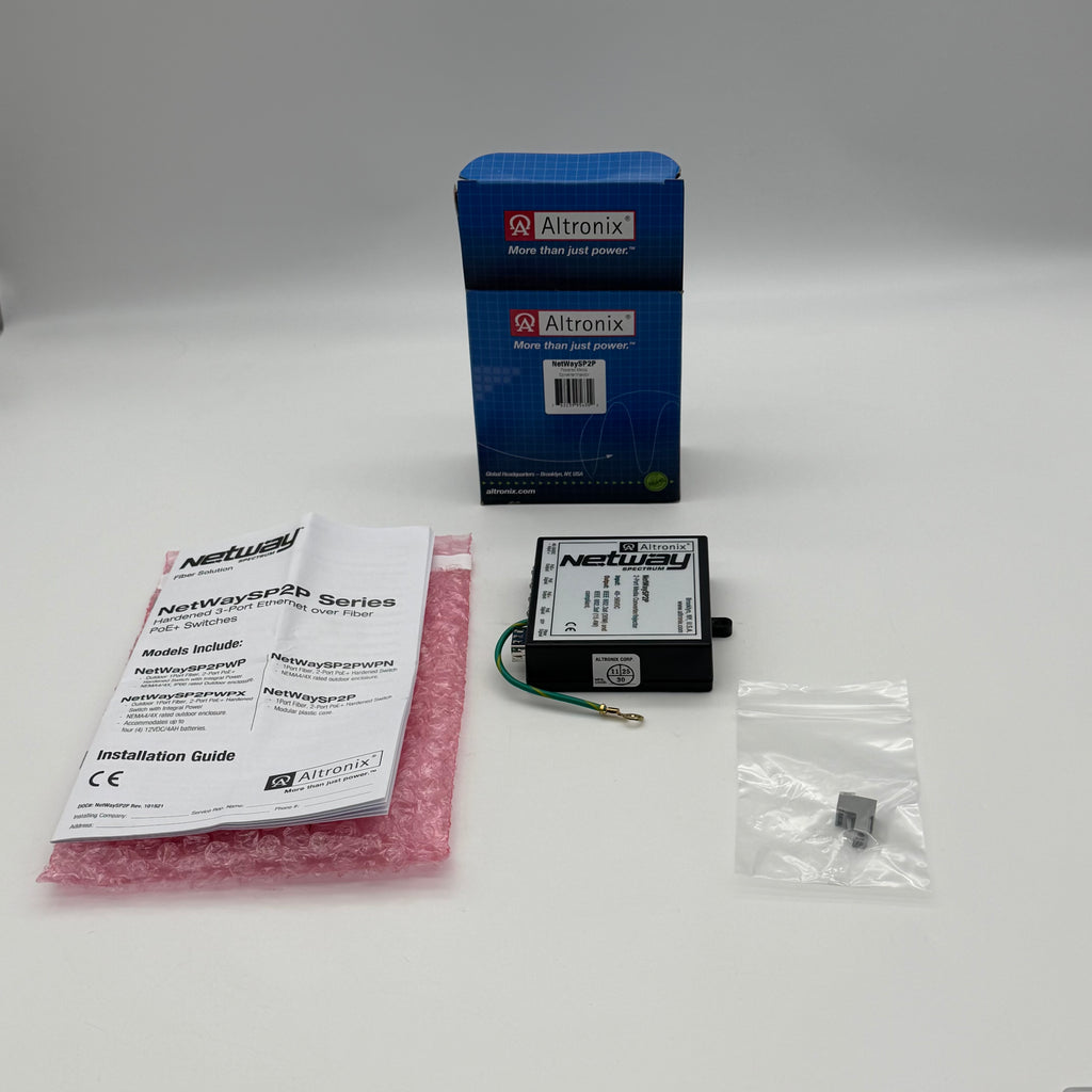 Altronix Netway SP2P Powered Media Converter/Injector