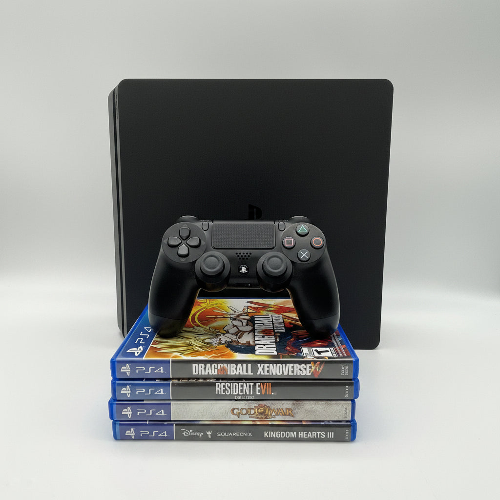 Sony PlayStation 4 CUH-2115B 1TB Bundle - Tested