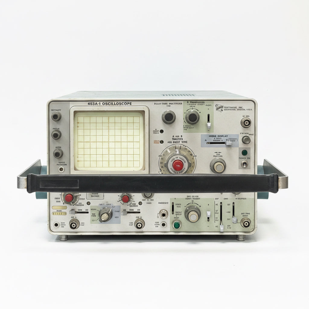 Tektronix Type 453a Oscilloscope Powers Up But Untested