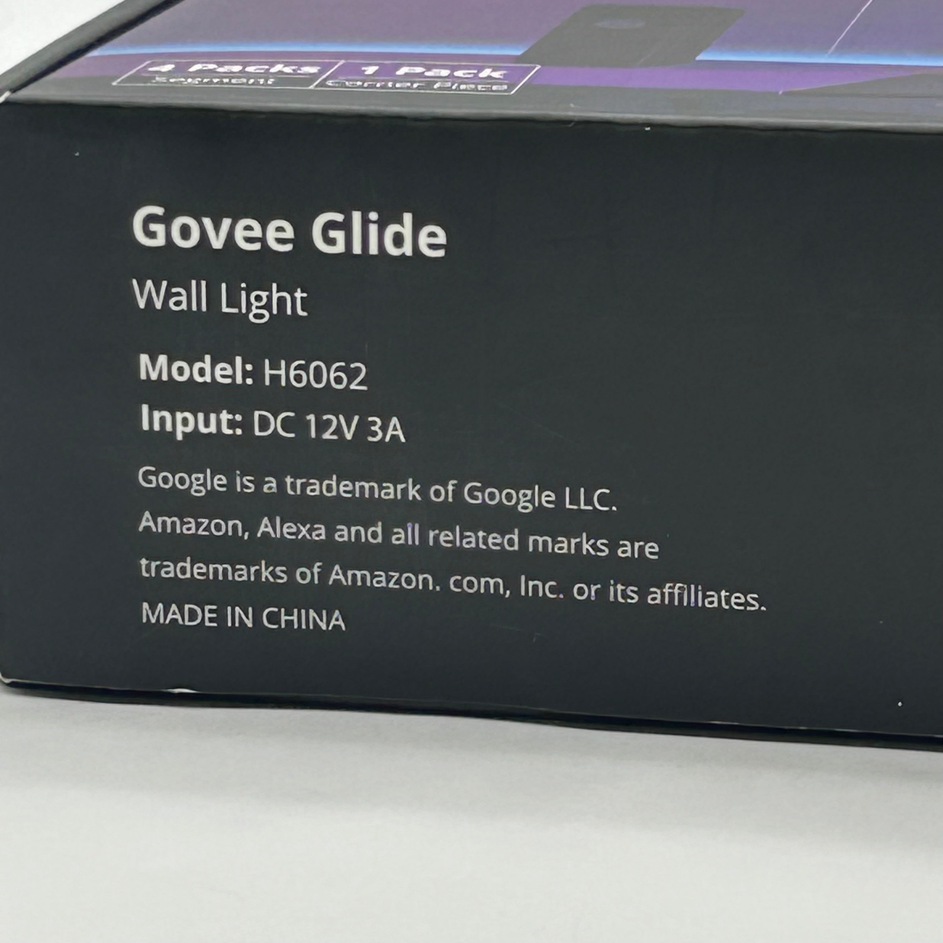 Govee Glide Wall Light RGBIC Smart LED Bar Alexa Google App Controlled