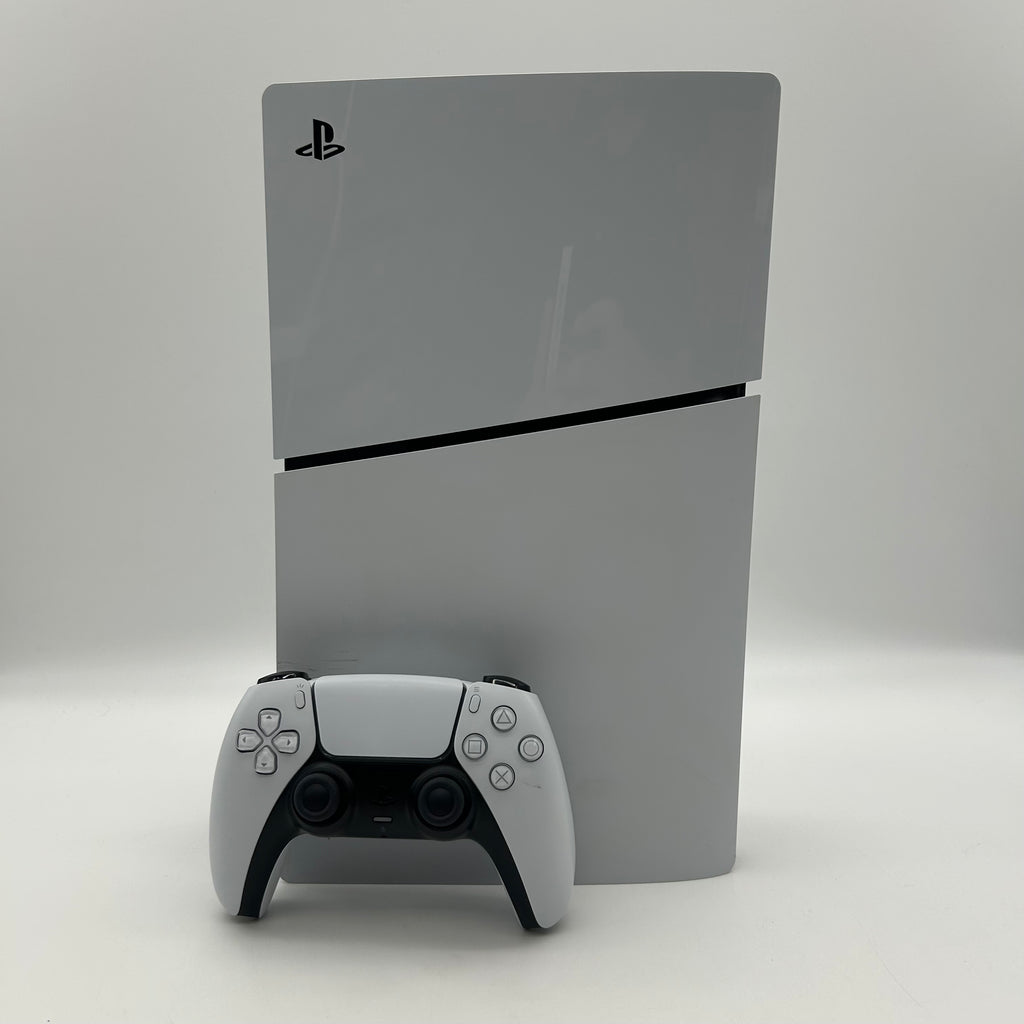 Sony PlayStation 5 Slim Disk Edition 1TB Gaming Console - White CFI-2015