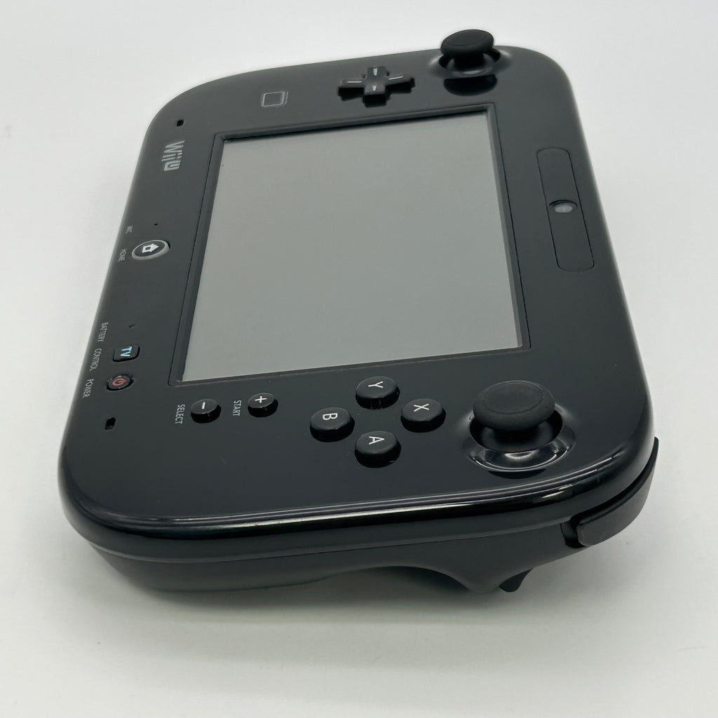 Nintendo Wii U GamePad Black WUP-010 FOR PARTS/REPAIR Untested Buttons/Net