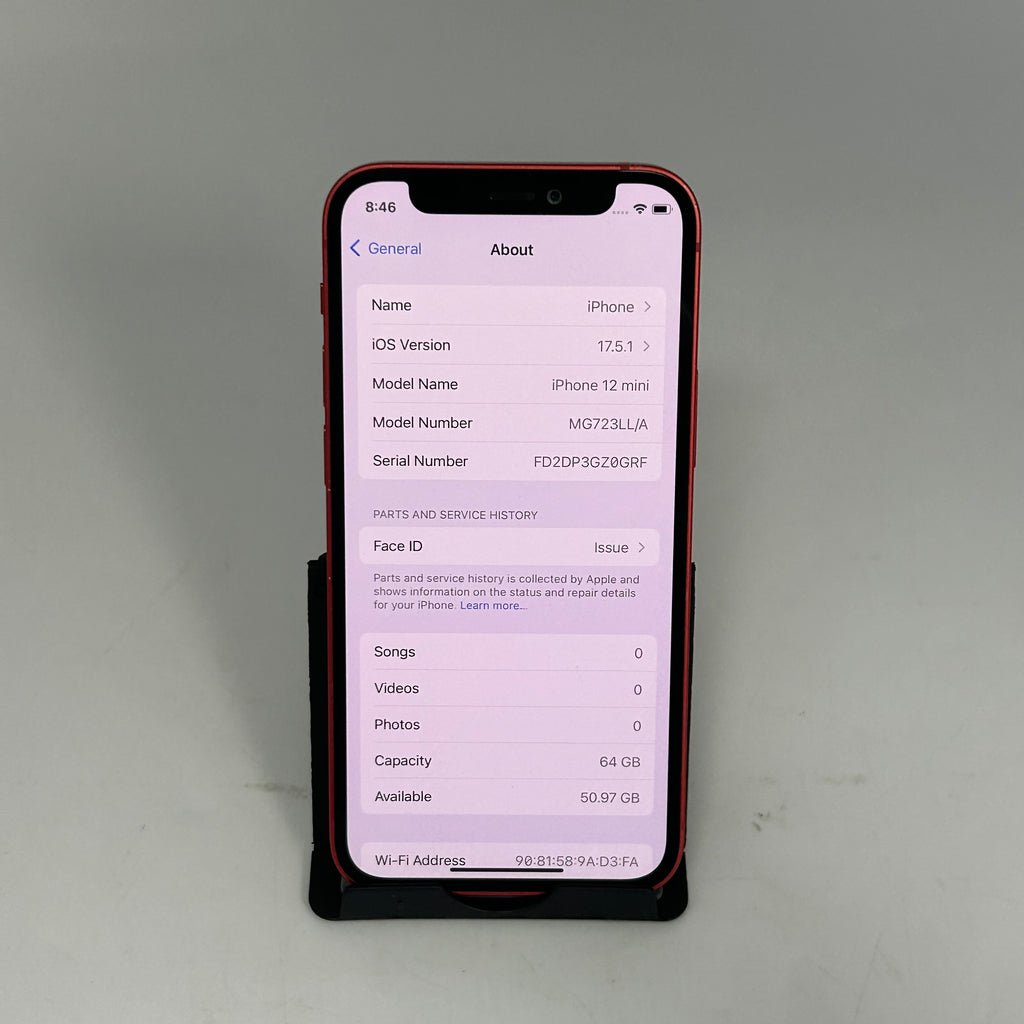 Apple iPhone 12 Mini, 64GB, Sprint/T-Mobile 83%BH  - Parts ONLY (READ)