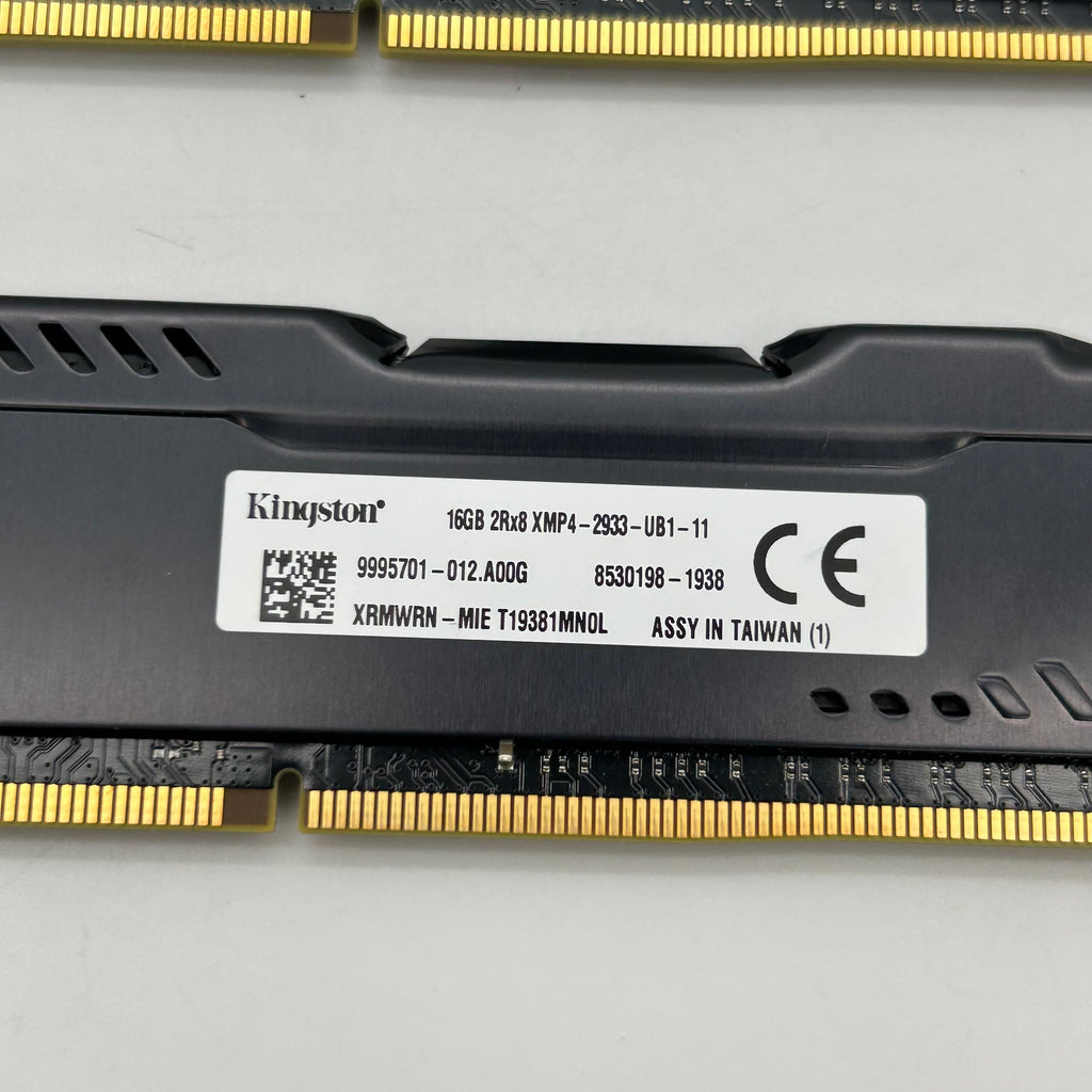 Kingston HyperX Fury 32GB (2x16GB) DDR4 3200MHz Desktop RAM Memory Untested