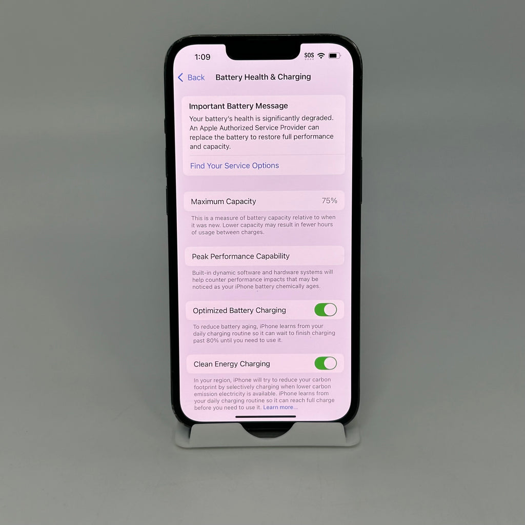 Unlocked Apple iPhone 13 Pro 256GB 26.4.2 MLQQ3LL/A *READ*
