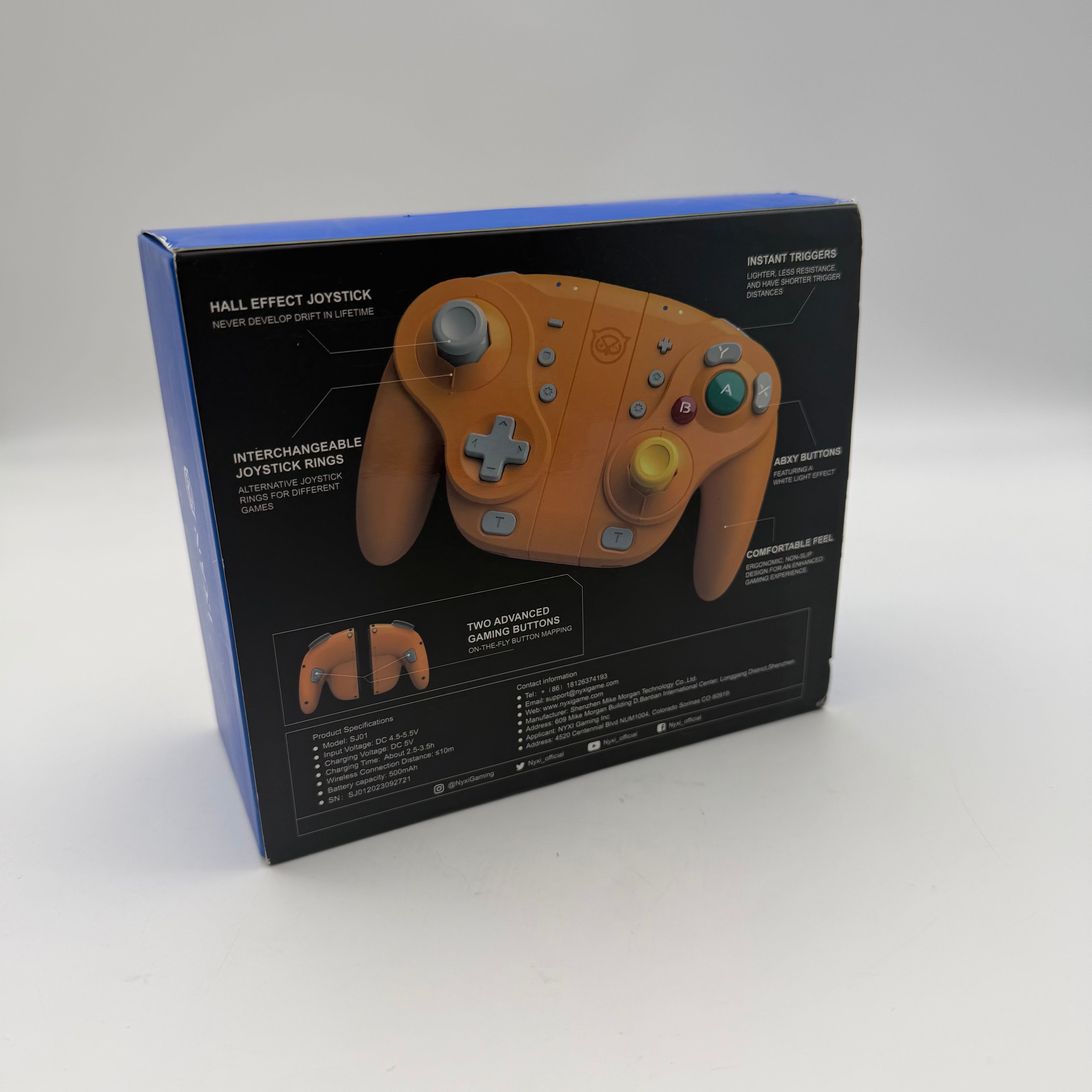 NYXI Wizard Wireless GameCube Controller for Nintendo Switch - Open Box Complete