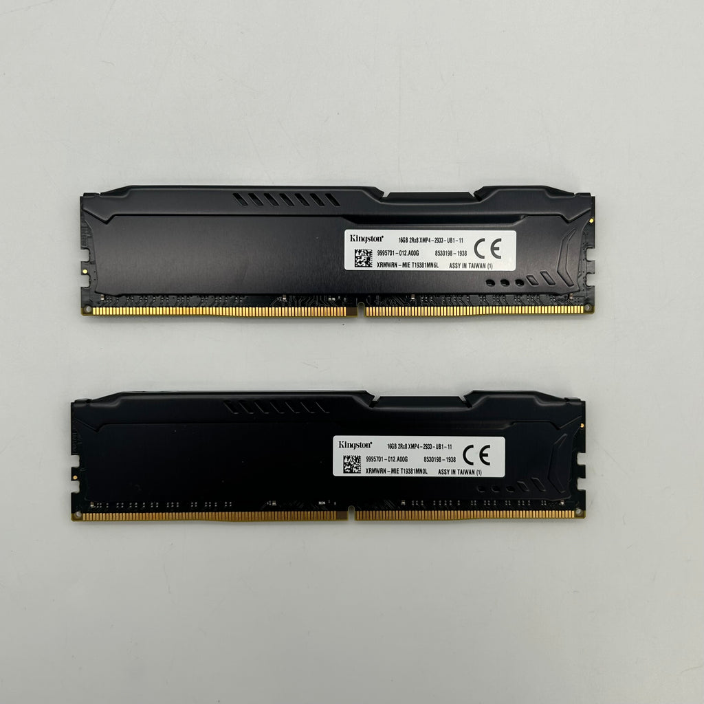 Kingston HyperX Fury 32GB (2x16GB) DDR4 3200MHz Desktop RAM Memory Untested