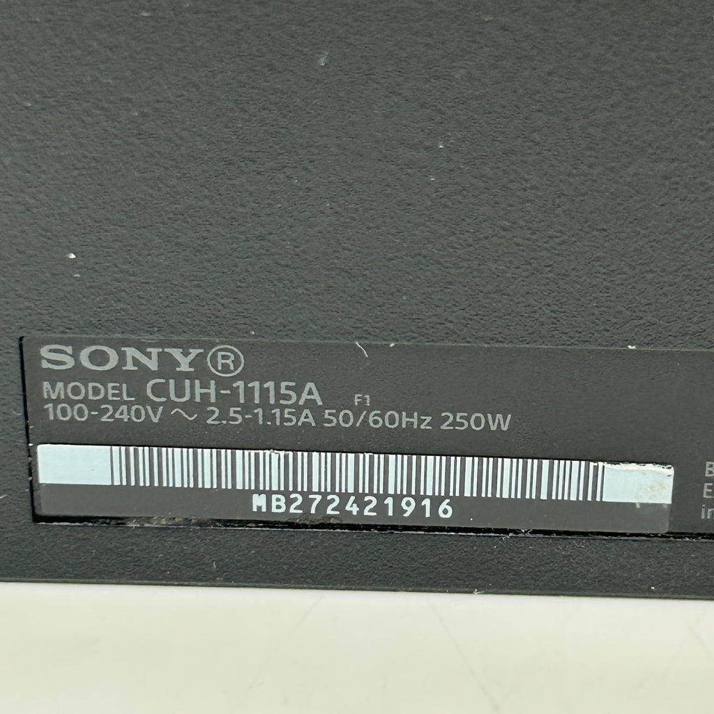 Sony PS4 Console 500GB CUH-1115A Bundle Black - Tested - Controllers Have Drift
