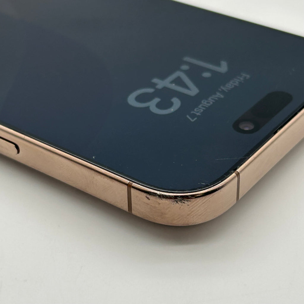 Apple iPhone 16 Pro Max Rose Gold 256GB - 89%BH - AT&T Lock For Parts