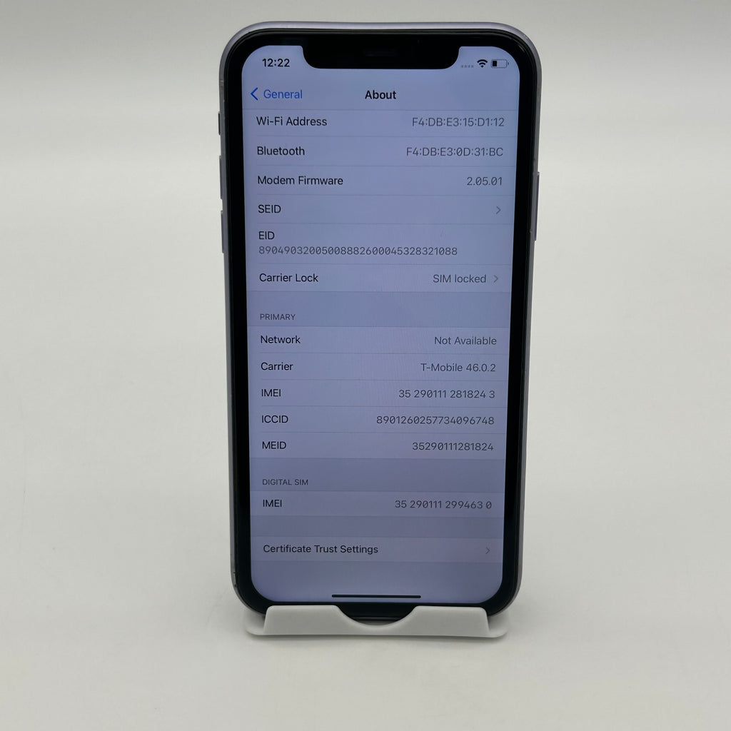 Apple iPhone 11 64GB Purple A2111 - *READ*