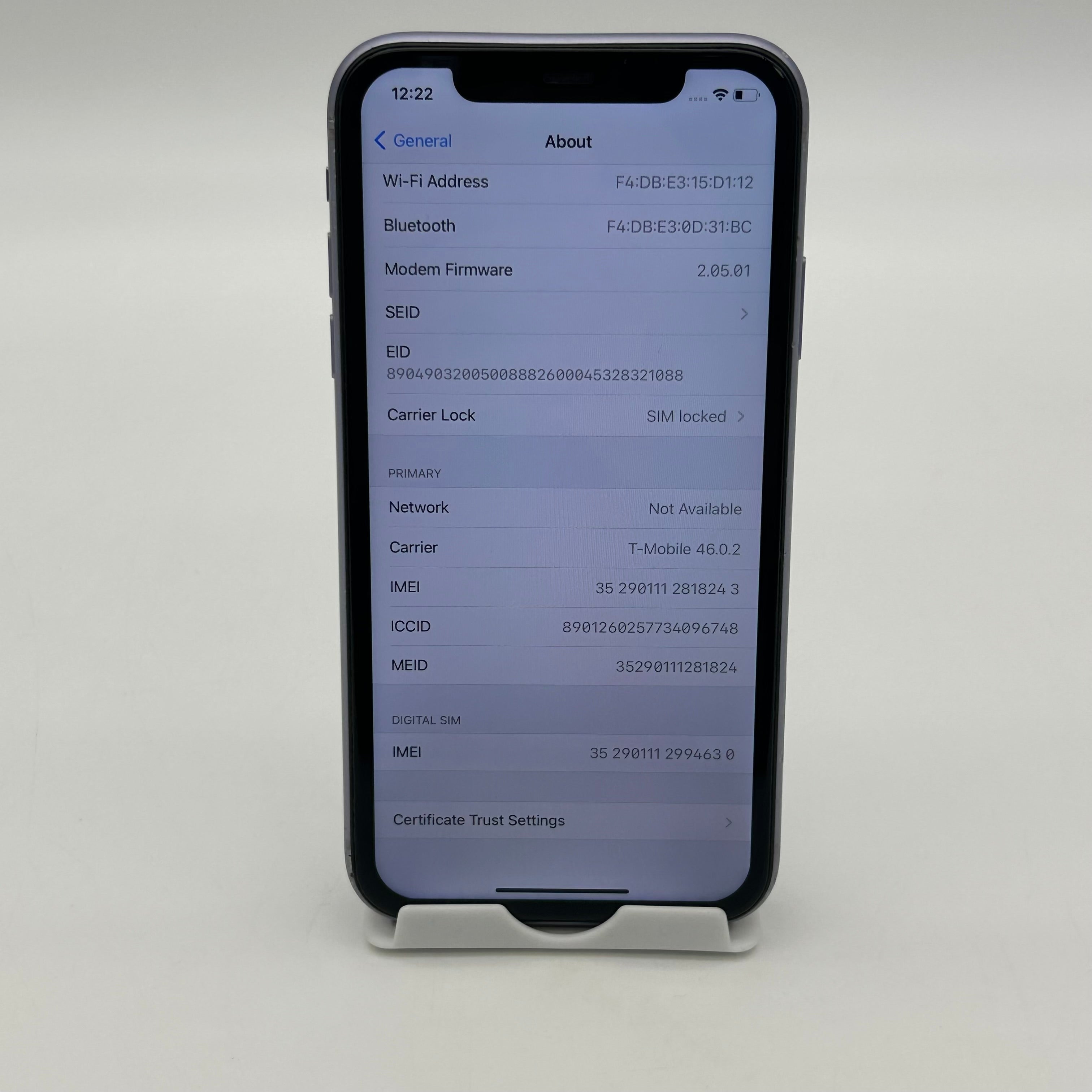 Apple iPhone 11 64GB Purple A2111 - *READ*