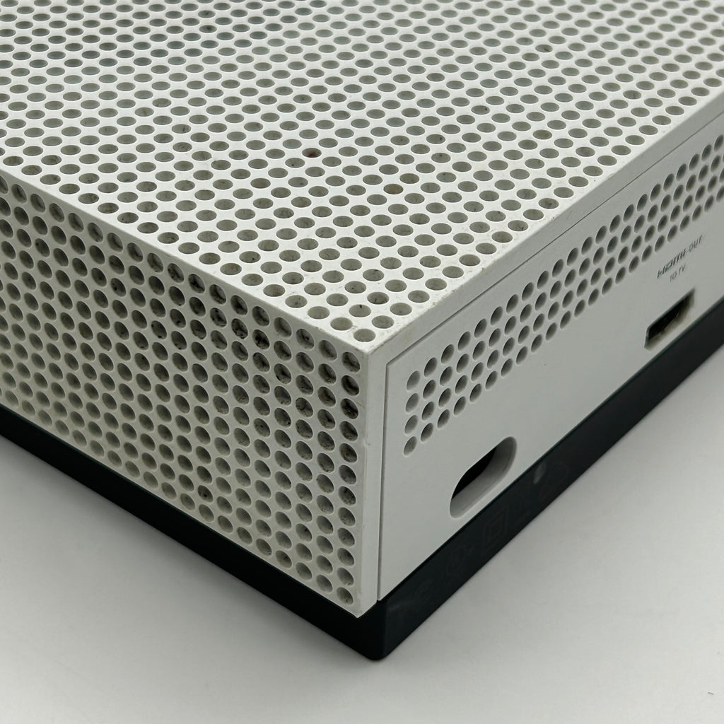 Microsoft Xbox One S 1681 2016 White Console Only  - For Parts