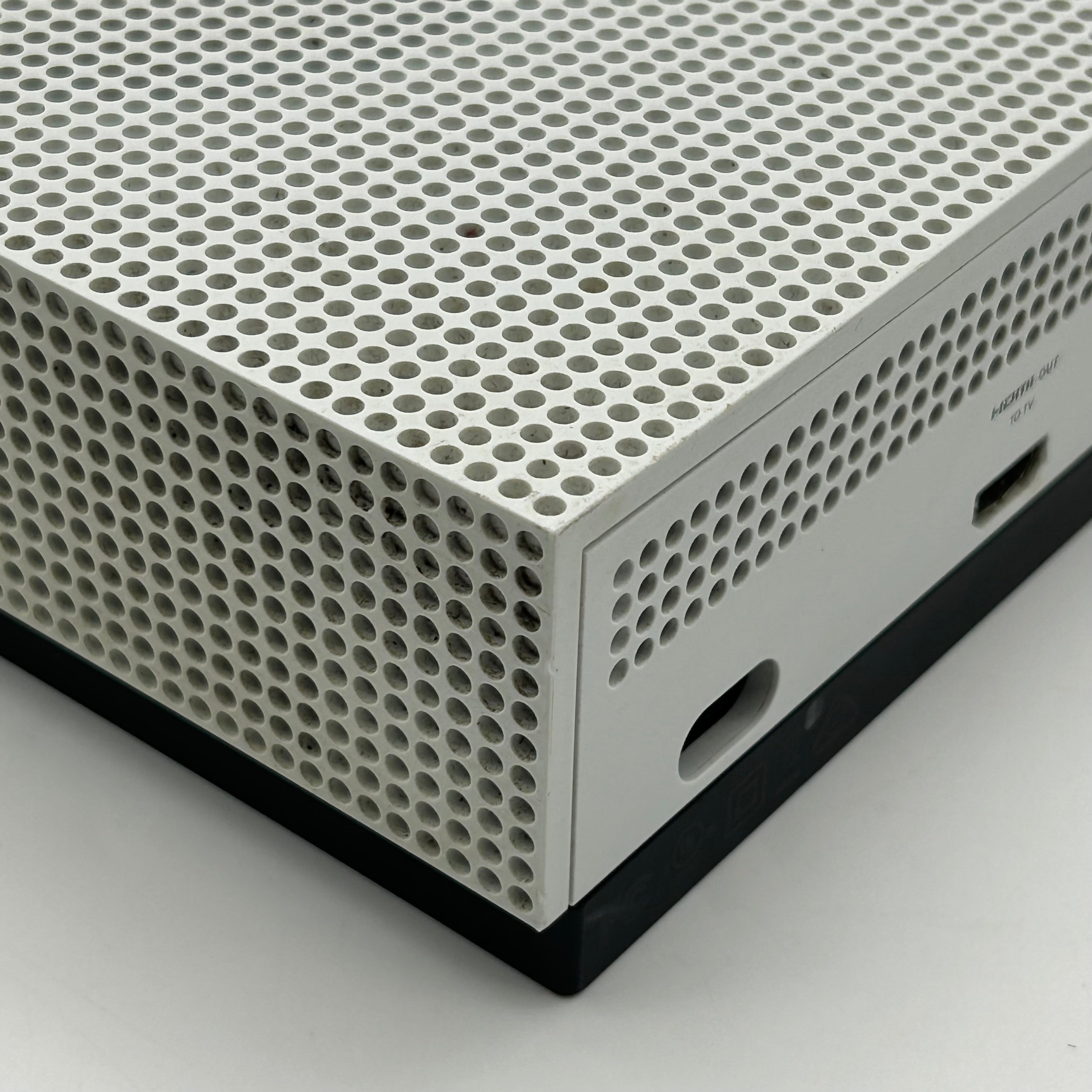 Microsoft Xbox One S 1681 2016 White Console Only  - For Parts