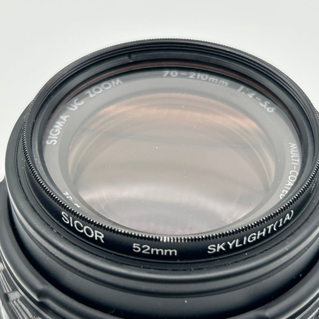 Sigma 70-210mm F4-5.6 UC ZOOM Camera Lens - Black - Used