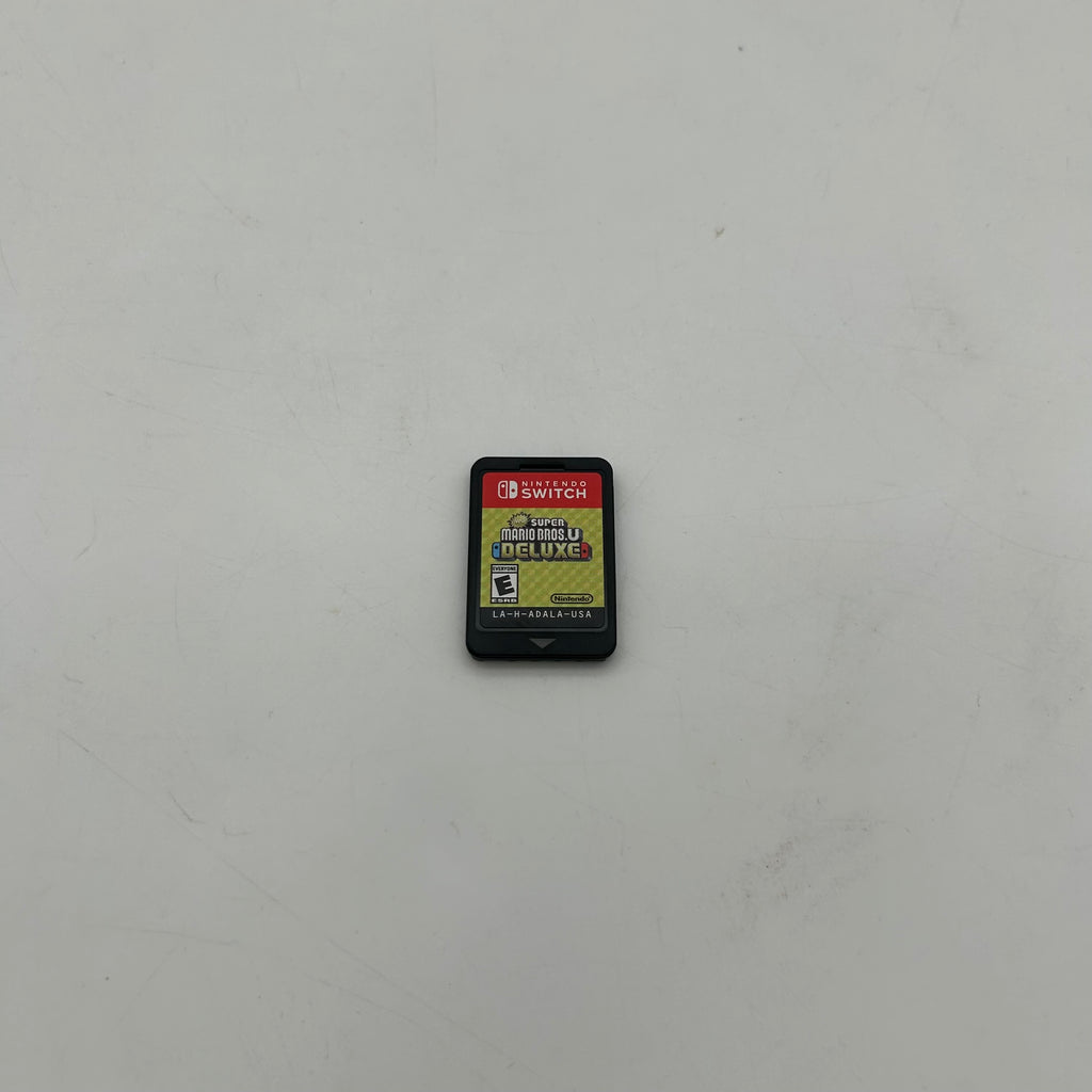 New Super Mario Bros U Deluxe Nintendo Switch - Cartridge and Case