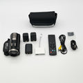 Full HD Digital Camcorder 24MP 1080p 16x Zoom HDV-201LM Bundle with 2 Batteries