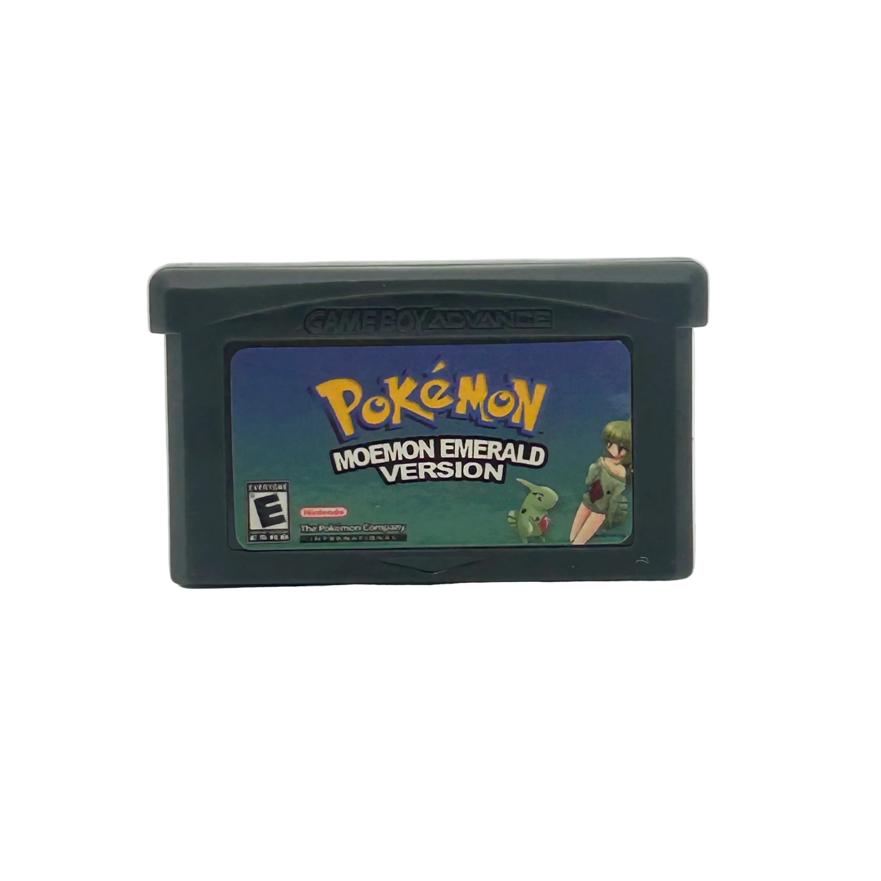 Pokémon Moemon Emerald Version - Nintendo Game Boy Advance (GBA) Game