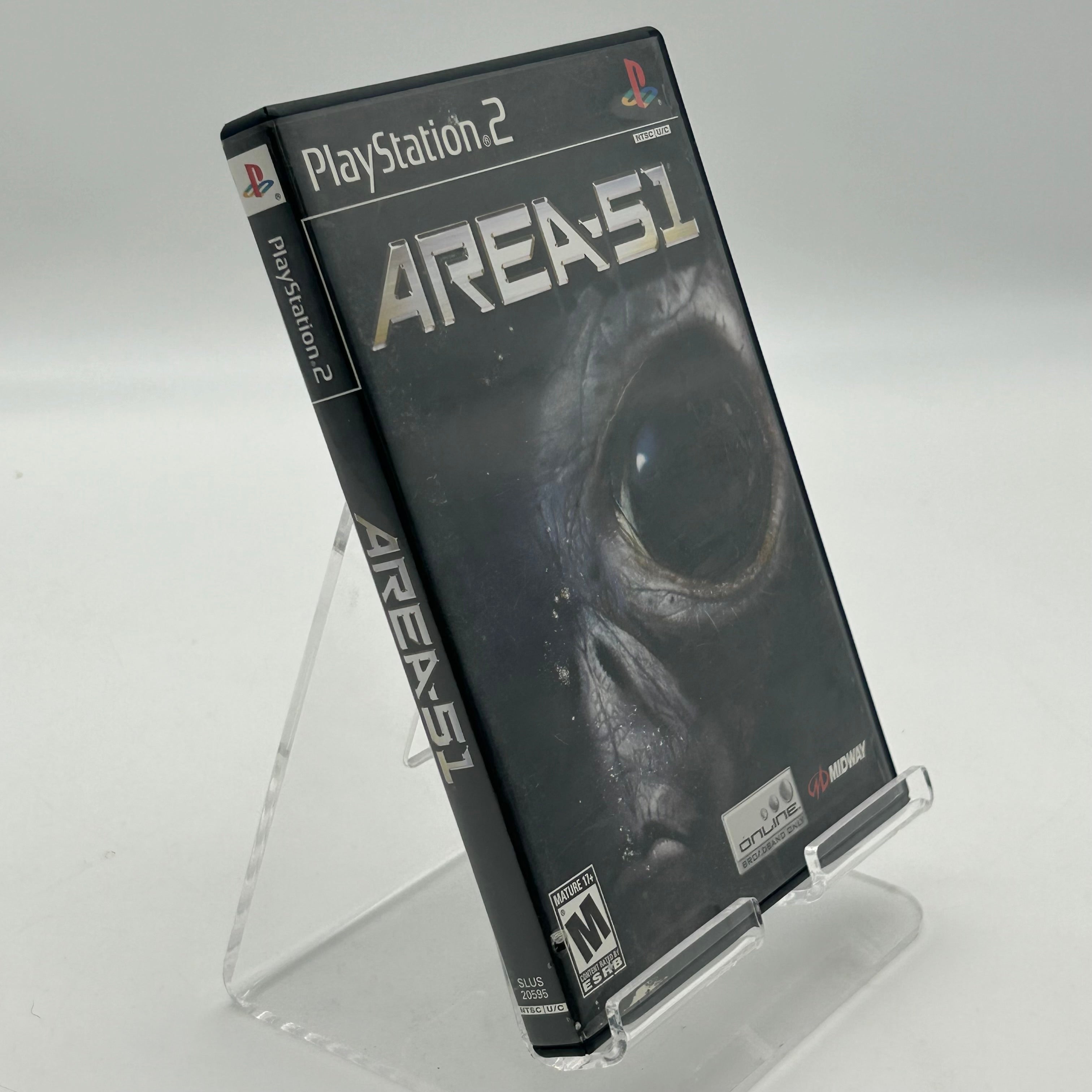 Area-51 PlayStation 2 PS2 - Tested