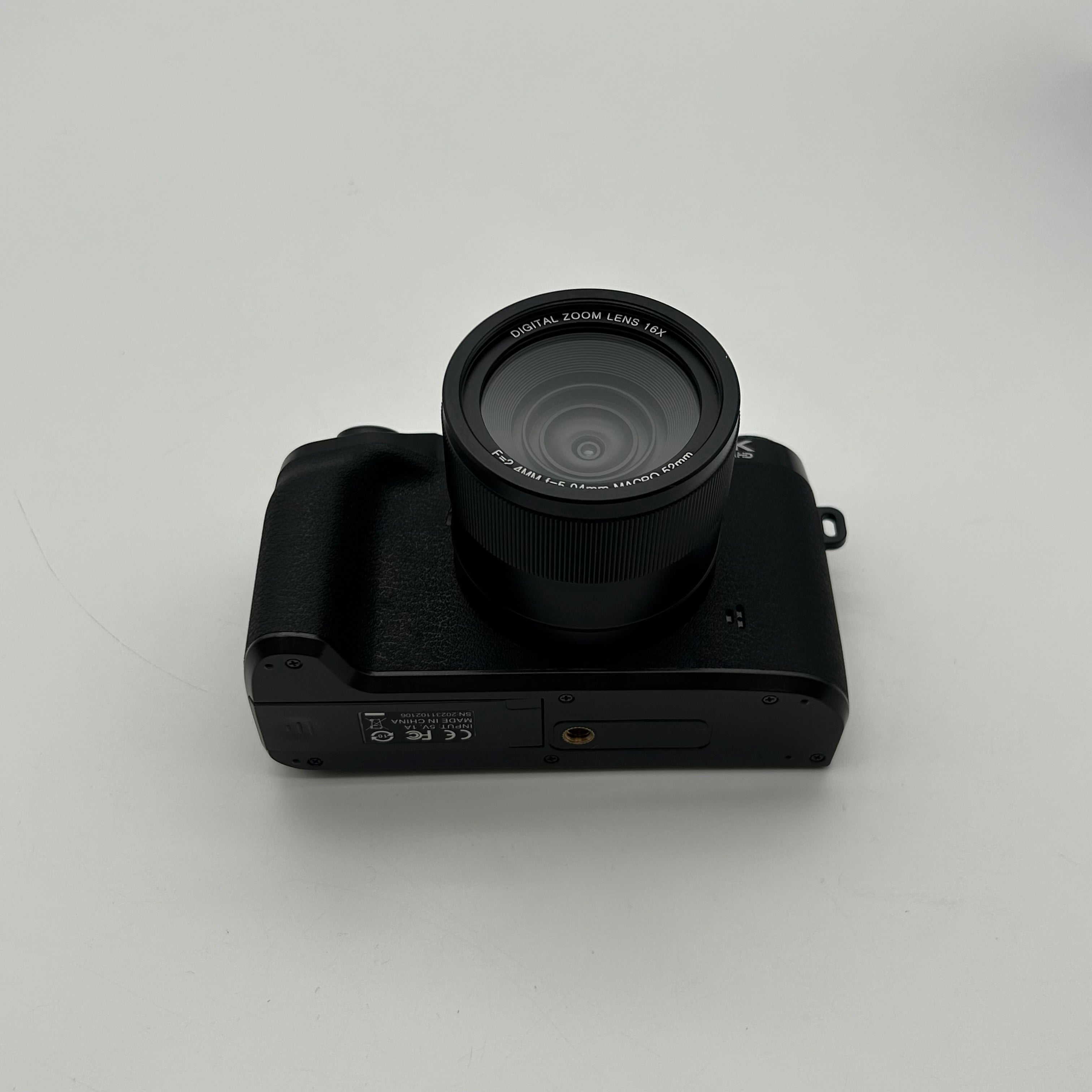 WD05 4K UltraHD Digital Camera w 52mm Lens - Open Box