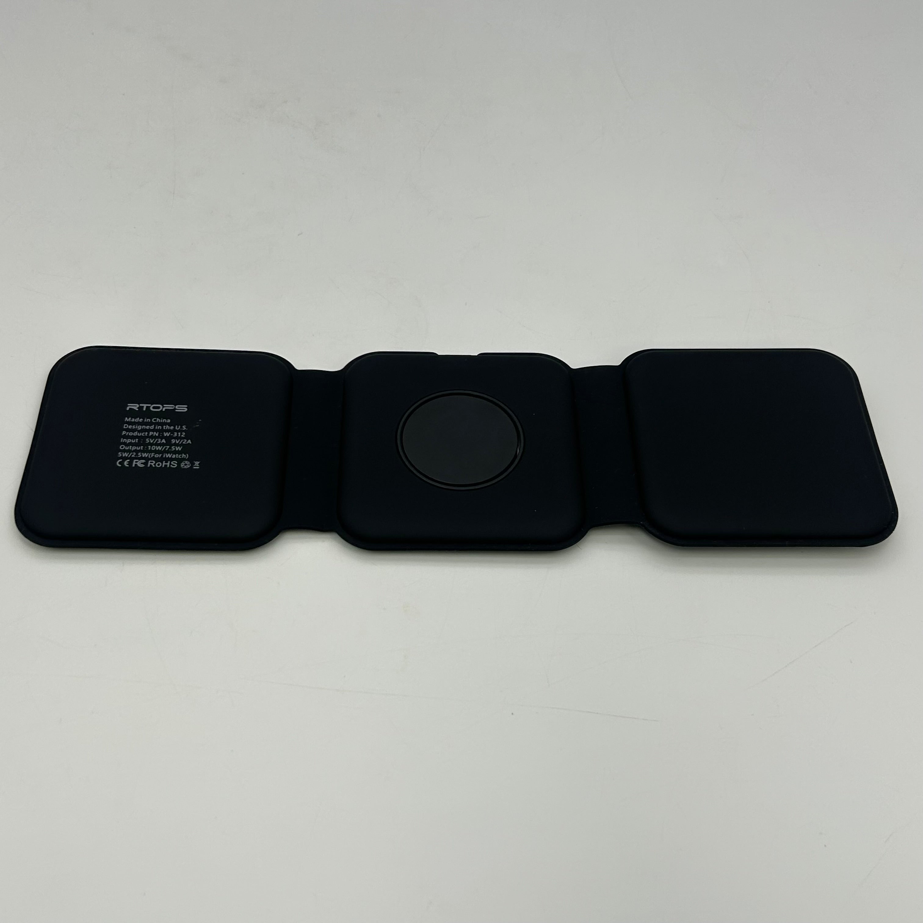 Wireless Charger 3 in 1,RTOPS Magnetic Travel Wireless Charging Station