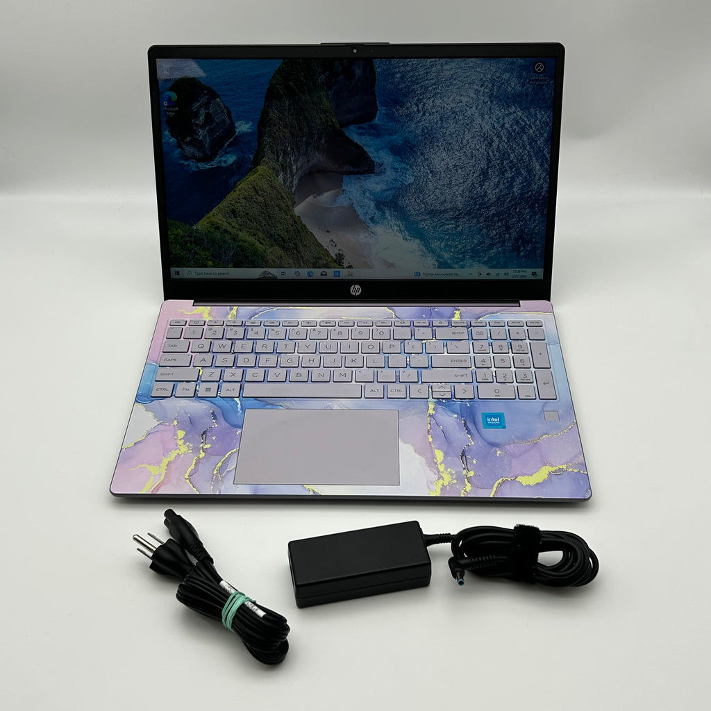 HP Laptop 15-fd0629ds 15-inch 1.2GHz 4GB RAM 128GB SSD Purple Used